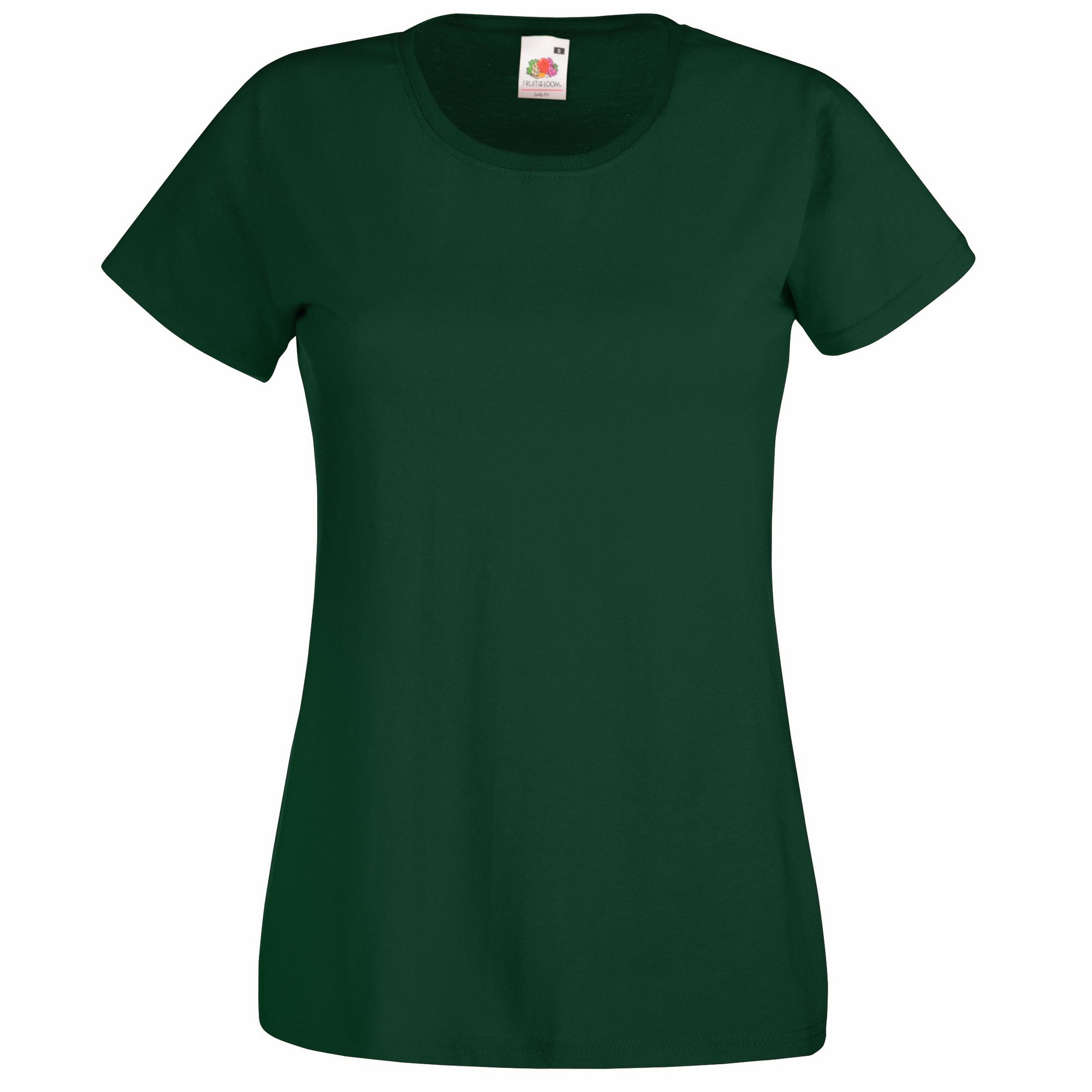 Fruit of the Loom Women's 61-372-0 Comfort Soft Cotton Crewneck T-Shirt - Casual Everyday Wear, Lounge, Gym & Layering Essential