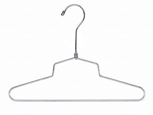 12-Pack Kids Metal Clothes Hangers for Wardrobe Organization - Durable No-Slip Shoulder Design for Shirts, Pants & Dresses - Perfect for Children's Closet & Travel Use