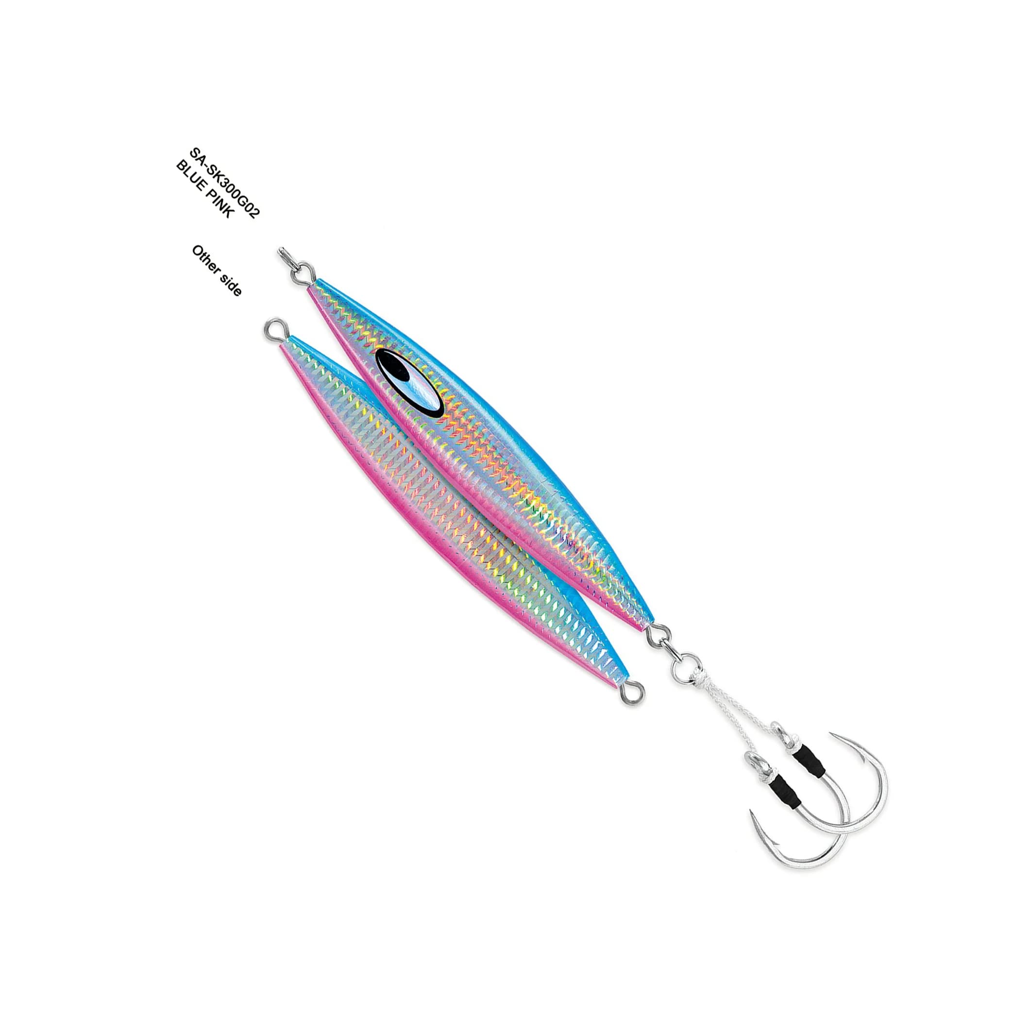 Daiwa Saltiga Metal Jig 0 Oz Saltwater Fishing Lure with Assist Hooks - Perfect for Offshore, Deep Sea, and Jigging Anglers