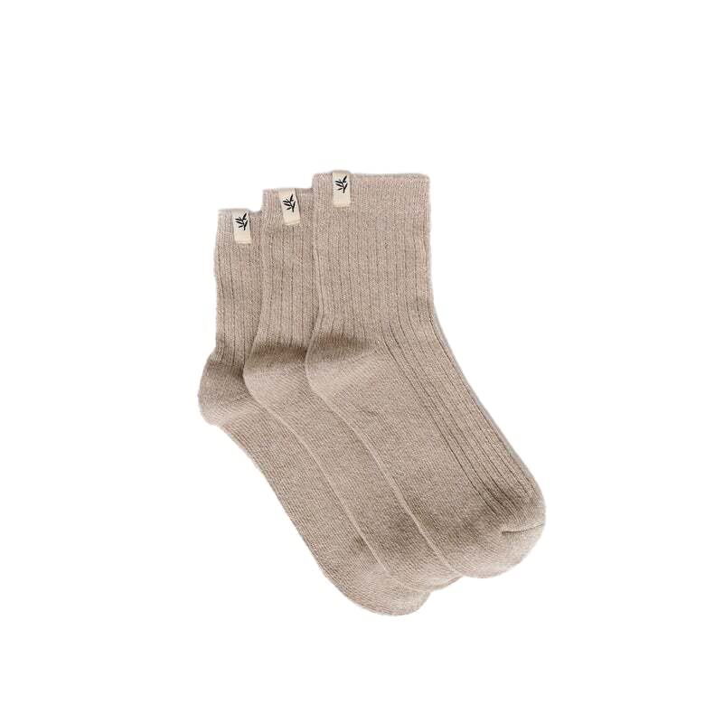 Cozy Earth Modern Crew Socks for Men & Women - Ultra Soft Breathable Cotton Comfort Socks for Everyday Wear, Work, Travel & Lounge