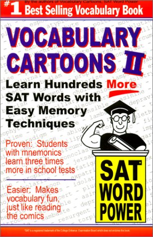 Vocabulary Cartoons II: SAT Word Power - Fun Visual Learning for SAT Prep & Vocabulary Building