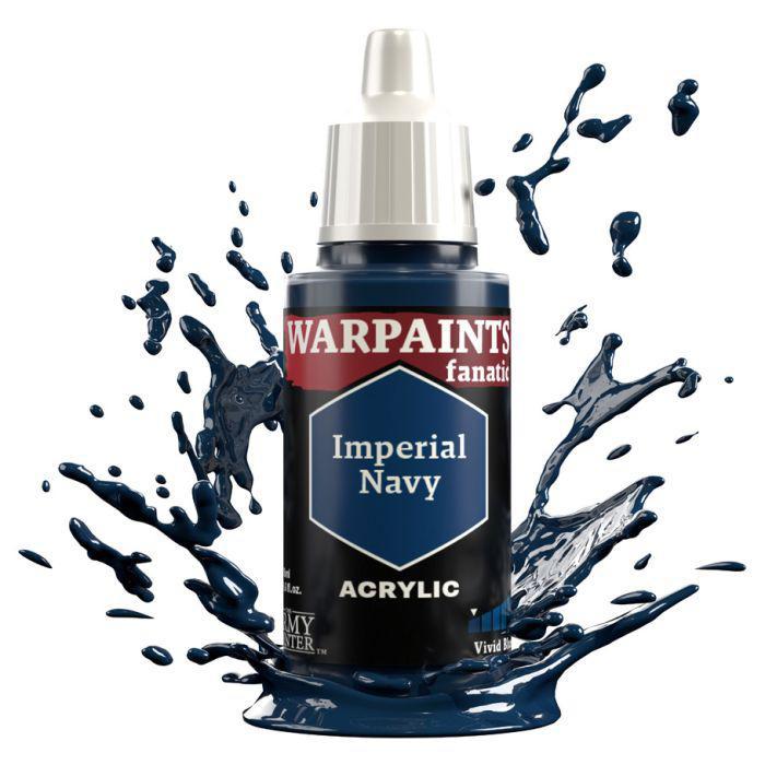 Army Painter Warpaints Fanatic Imperial Navy - Premium Miniature Paint Set for Tabletop Gaming & Warhammer 40K Models - Perfect for Hobbyists & Wargaming Enthusiasts