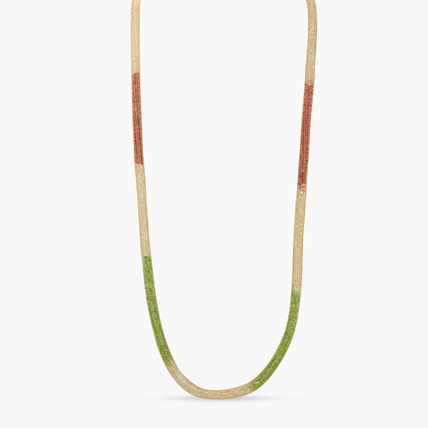 Elegant Round Mesh Chain Necklace for Women - Gold & Silver Plated Layering Choker - Perfect for Casual, Party & Wedding Jewelry