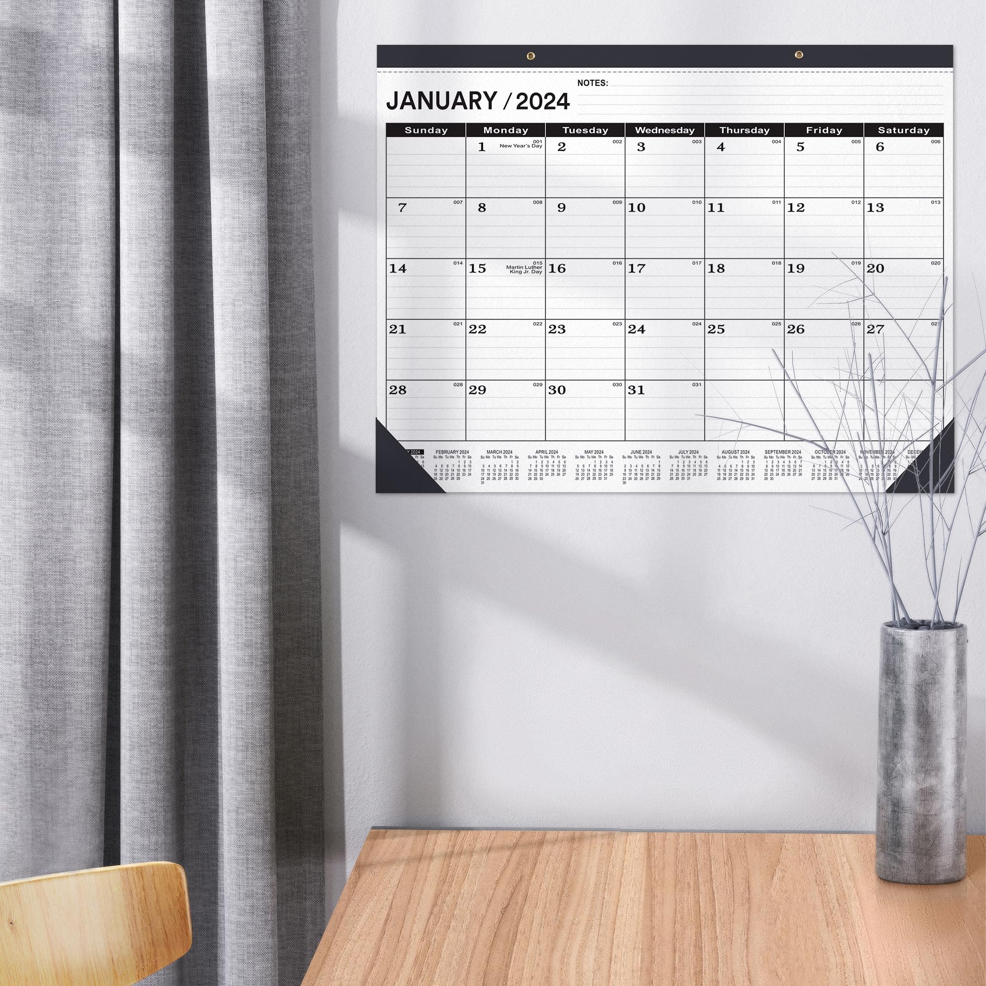 2024-2025 Large Desk Calendar 22