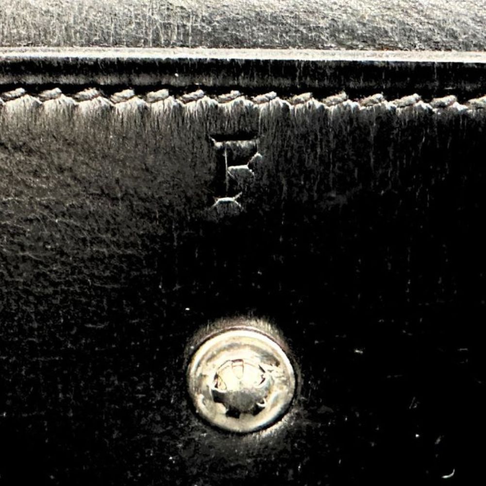 Luxury Hermes Black Leather Handbag for Women - Elegant Designer Purse for Office, Party & Everyday Use