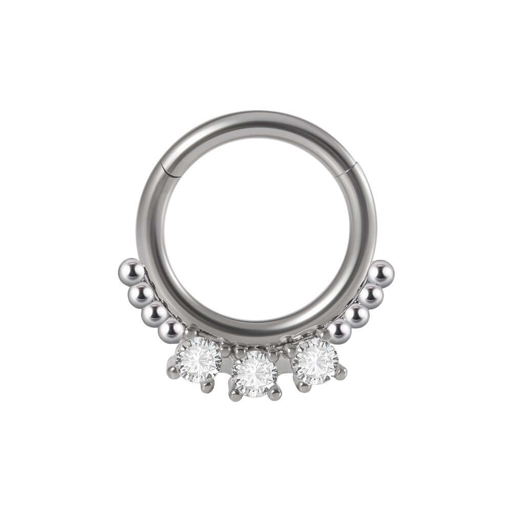 Gothic Snake Bee Nose Ring - Stainless Steel Body Jewelry DL7192 for Women | Perfect for Goth Fashion, Piercing Lovers & Alternative Style Accessories
