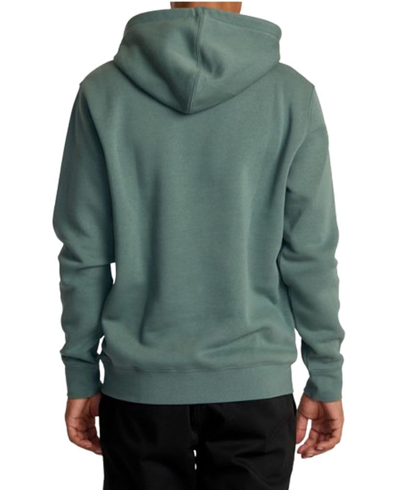 RVCA Men's Big Hooded Sweatshirt - Oversized Pullover Hoodie for Men | Comfortable Cotton Blend | Streetwear & Casual Wear for Everyday Outfits