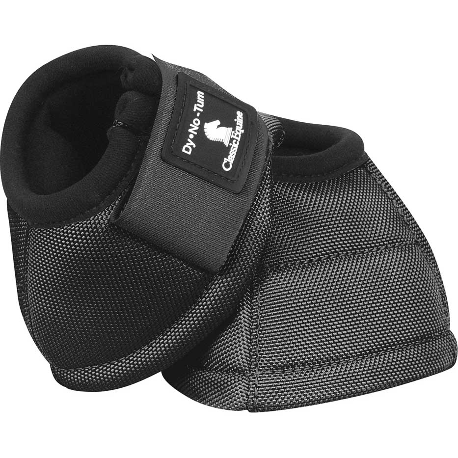 Classic Equine Dy No Turn Horse Bell Boots - Durable & Secure Protection for Jumping, Training & Riding - Perfect for Equestrian Sports & Stable Use