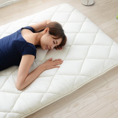 Premium 100% Cotton Fitted Sheet for Traditional Floor Futon Mattress - Semi Double Size 47