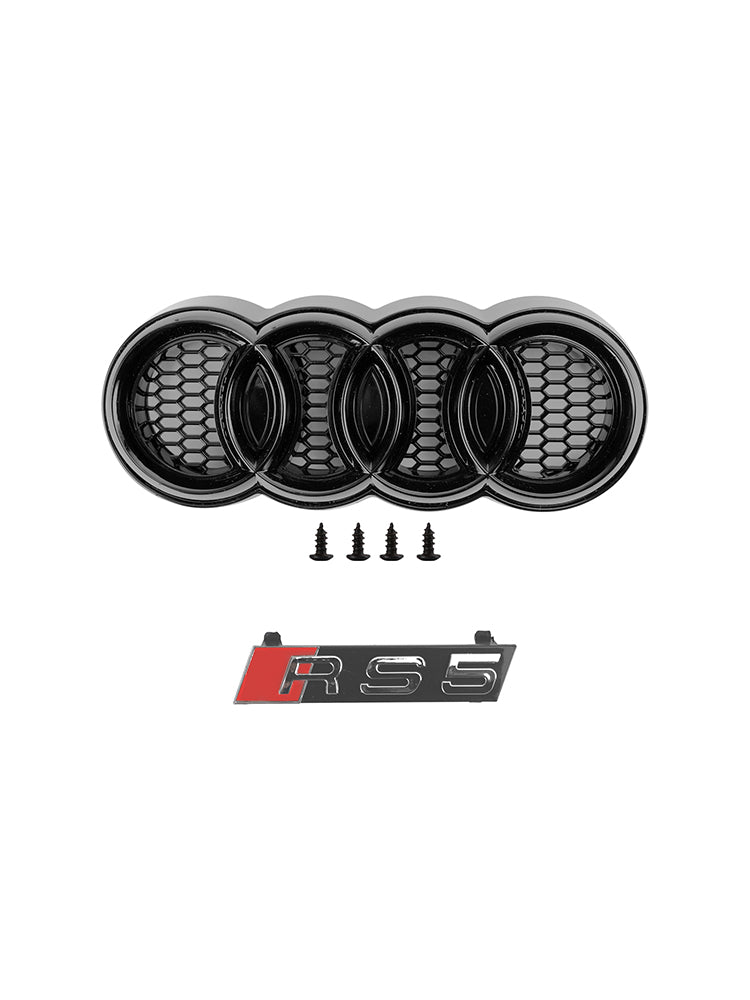 08-12 Audi A5 S5 B8 RS5 Style Honeycomb Sport Mesh Grille - High-Quality Replacement Front Bumper Grill for Enhanced Airflow & Aggressive Look - Perfect for Car Enthusiasts & Performance Upgrades