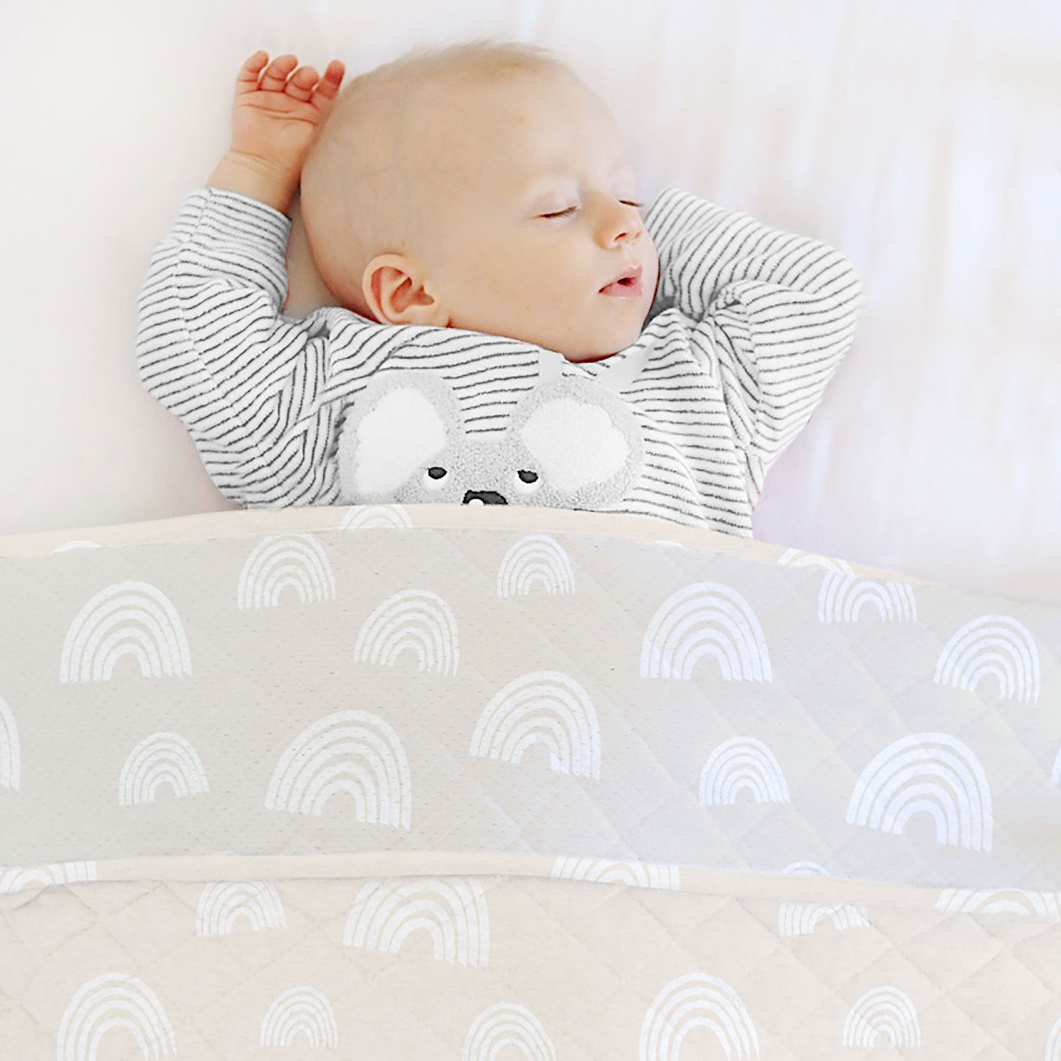 Nordic 2.5 TOG Baby Sleep Sack - Breathable Co-Sleeper & Bedside Bassinet for Newborns - Perfect for Safe Co-Sleeping and Nursery Use