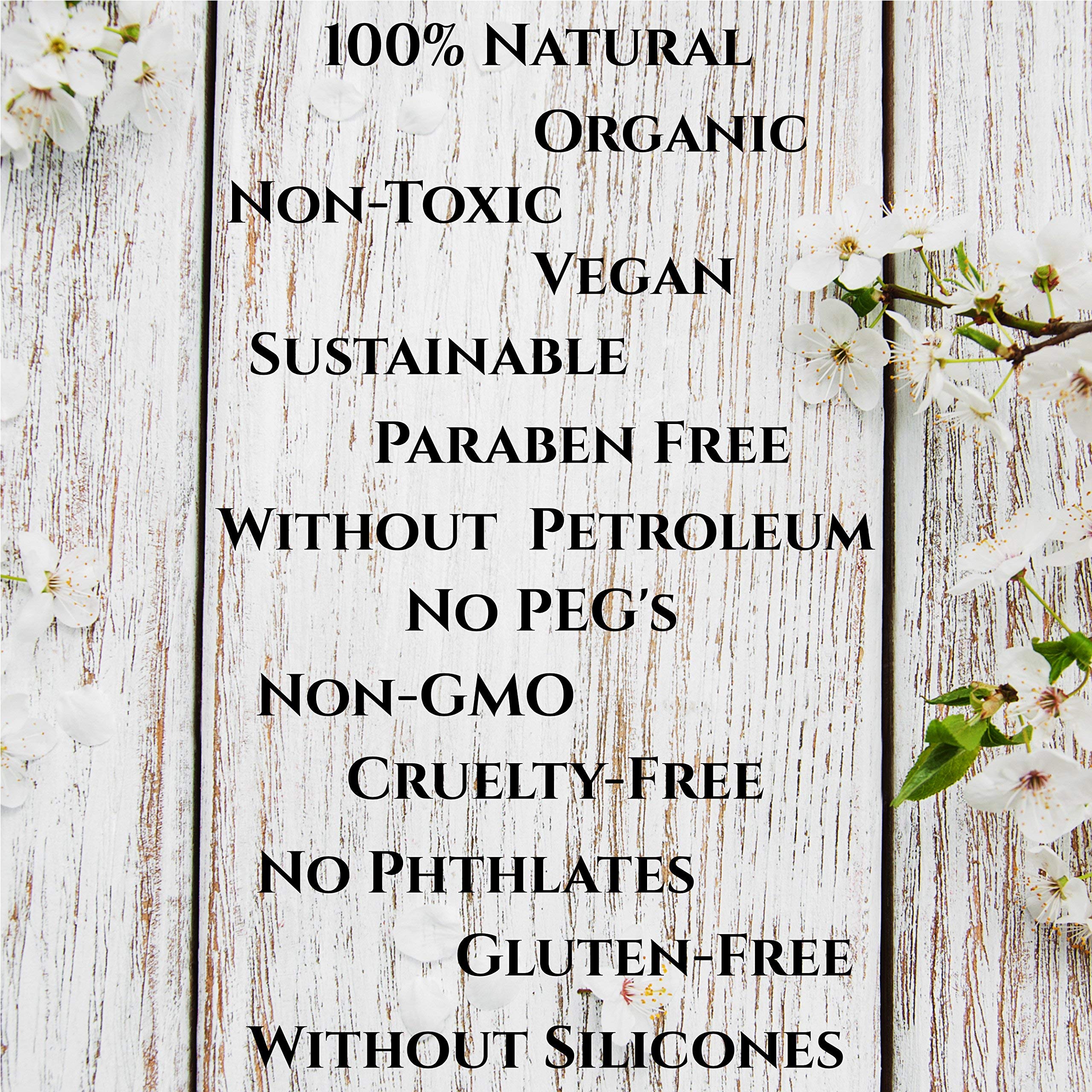 Organic Eyeshadow Palette - 100% Natural & Certified Vegan, Non-Toxic, Cruelty-Free Makeup - Cashmere Shades for Everyday & Special Occasion Wear