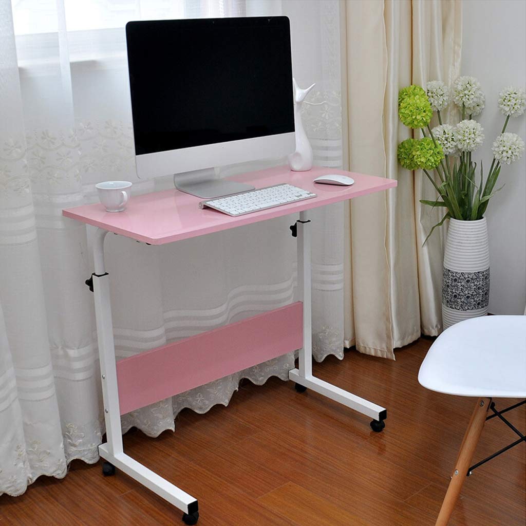 Adjustable Height Overbed Table with Wheels - 28