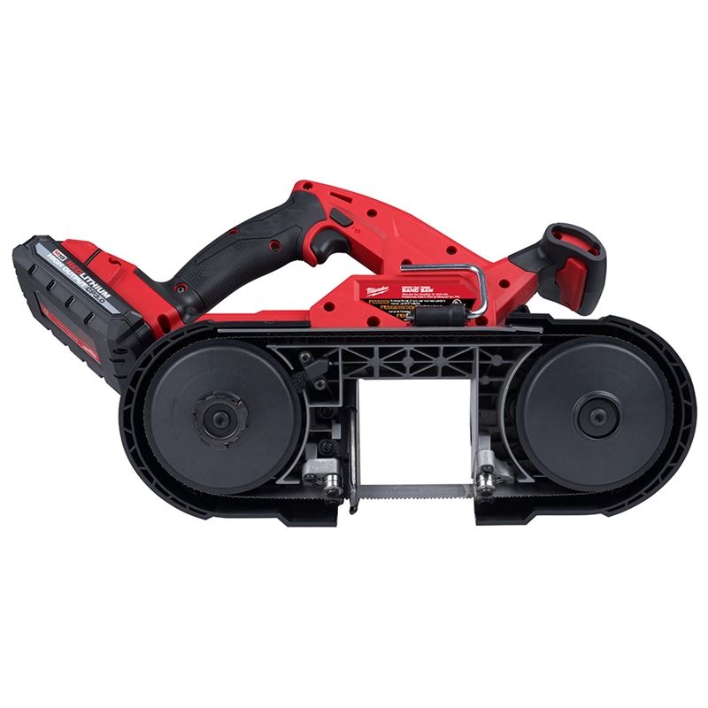 M18 FUEL 18V Brushless Cordless Compact Band Saw Kit with Dual Trigger - 2829S-22 - Ideal for Metal Cutting, Plumbing, and Electrical Work