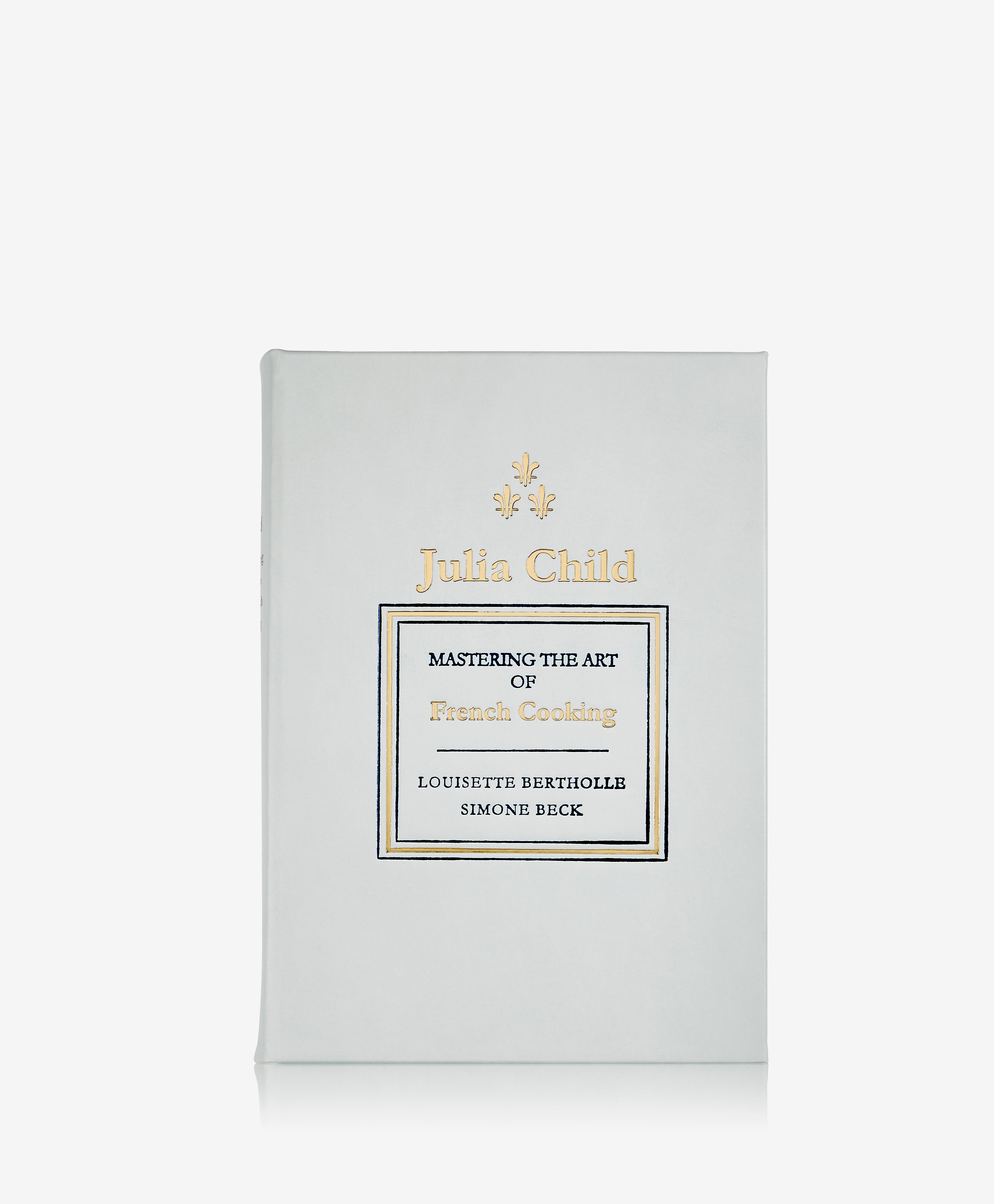 Julia Child Mastering The Art Of French Cooking Cookbook - Premium Ice Bonded Leather Edition | Perfect for Home Chefs & French Cuisine Enthusiasts