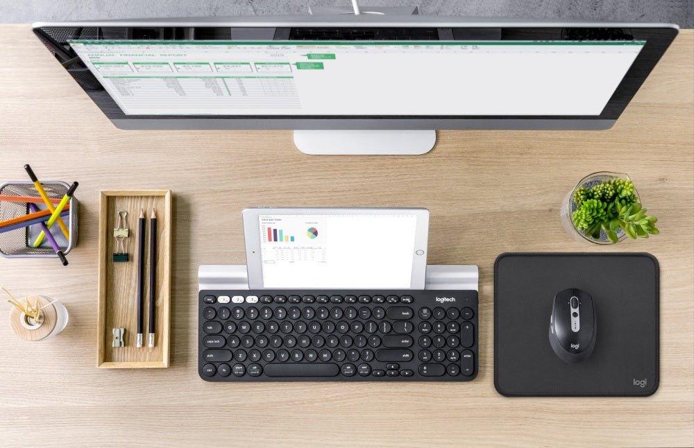 Logitech Mouse Pad - Smooth Glide Surface for Gaming & Office Use - Perfect for PC, Laptop & Workstation