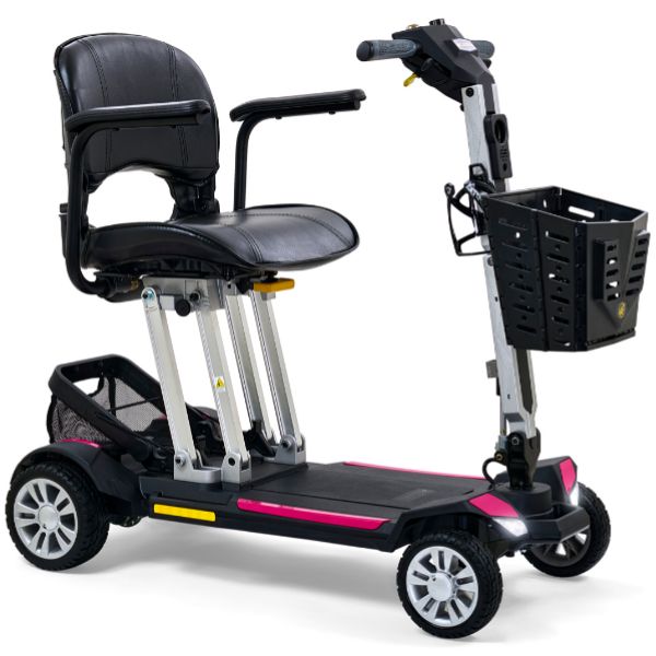 Golden Technologies Buzzaround Carry On Folding Mobility Scooter GB120 - Lightweight Portable Electric Scooter for Seniors & Adults - Perfect for Travel, Shopping & Outdoor Activities