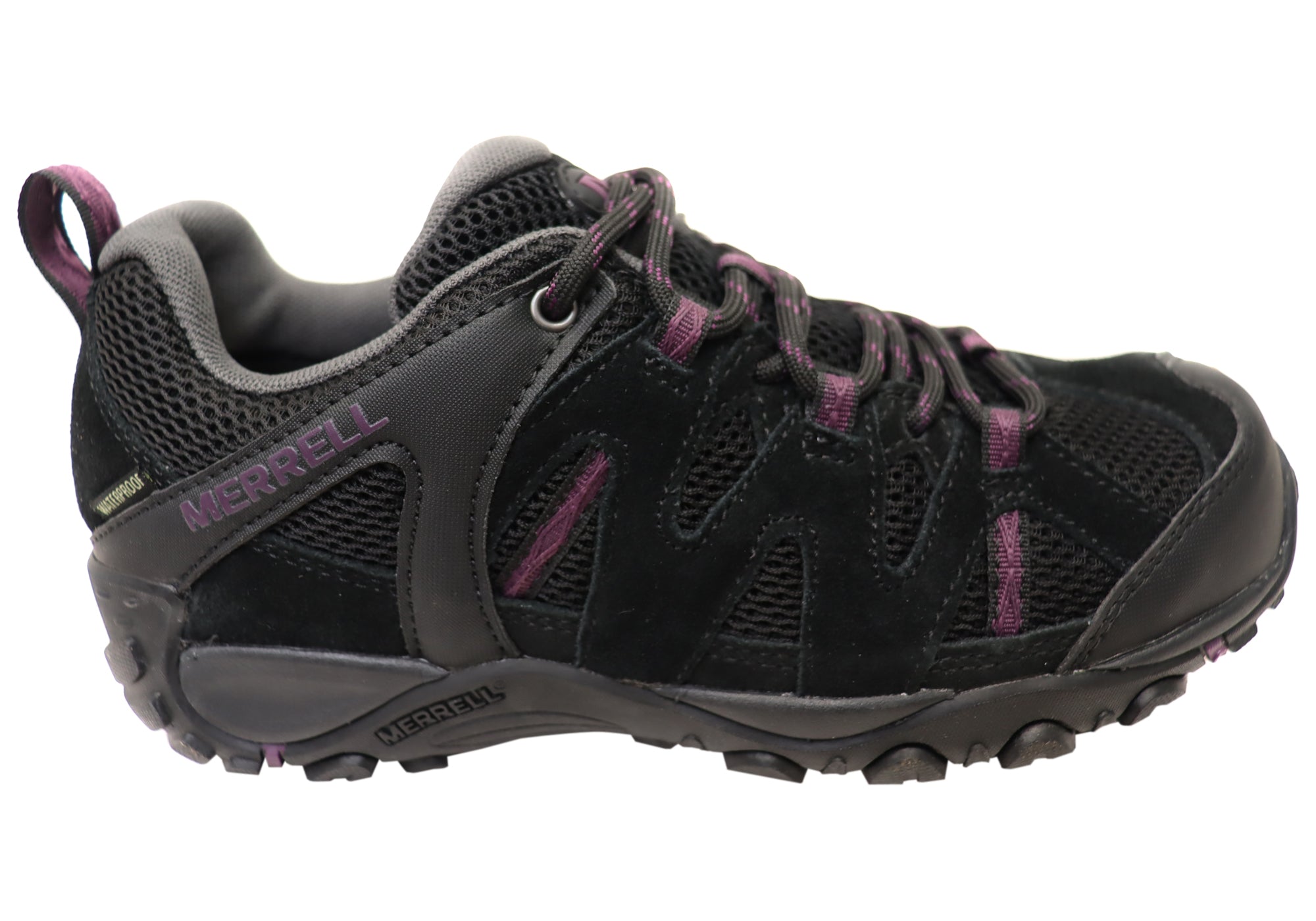Merrell Women's Deverta 2 Waterproof Hiking Shoes - Comfortable Leather Trail Boots for Outdoor Adventures, Backpacking & Mountain Trekking