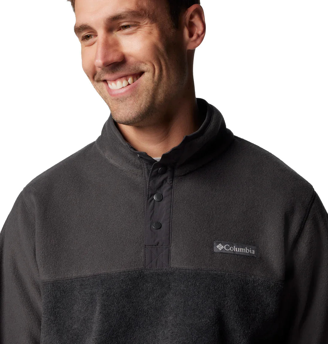 Columbia Steens Mountain™ Half Snap II Fleece Pullover for Men - Warm & Comfortable Fleece Jacket for Outdoor Hiking, Camping & Winter Activities