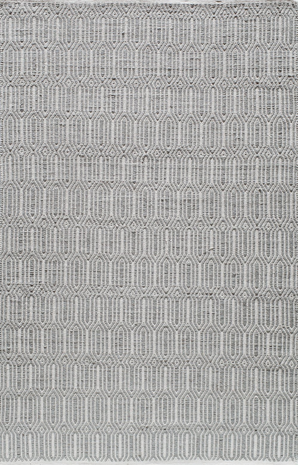 Emerson Natural Fiber Jute Rug 5' x 8' Silver - Soft & Durable Handwoven Area Rug for Living Room, Bedroom, or Office Decor