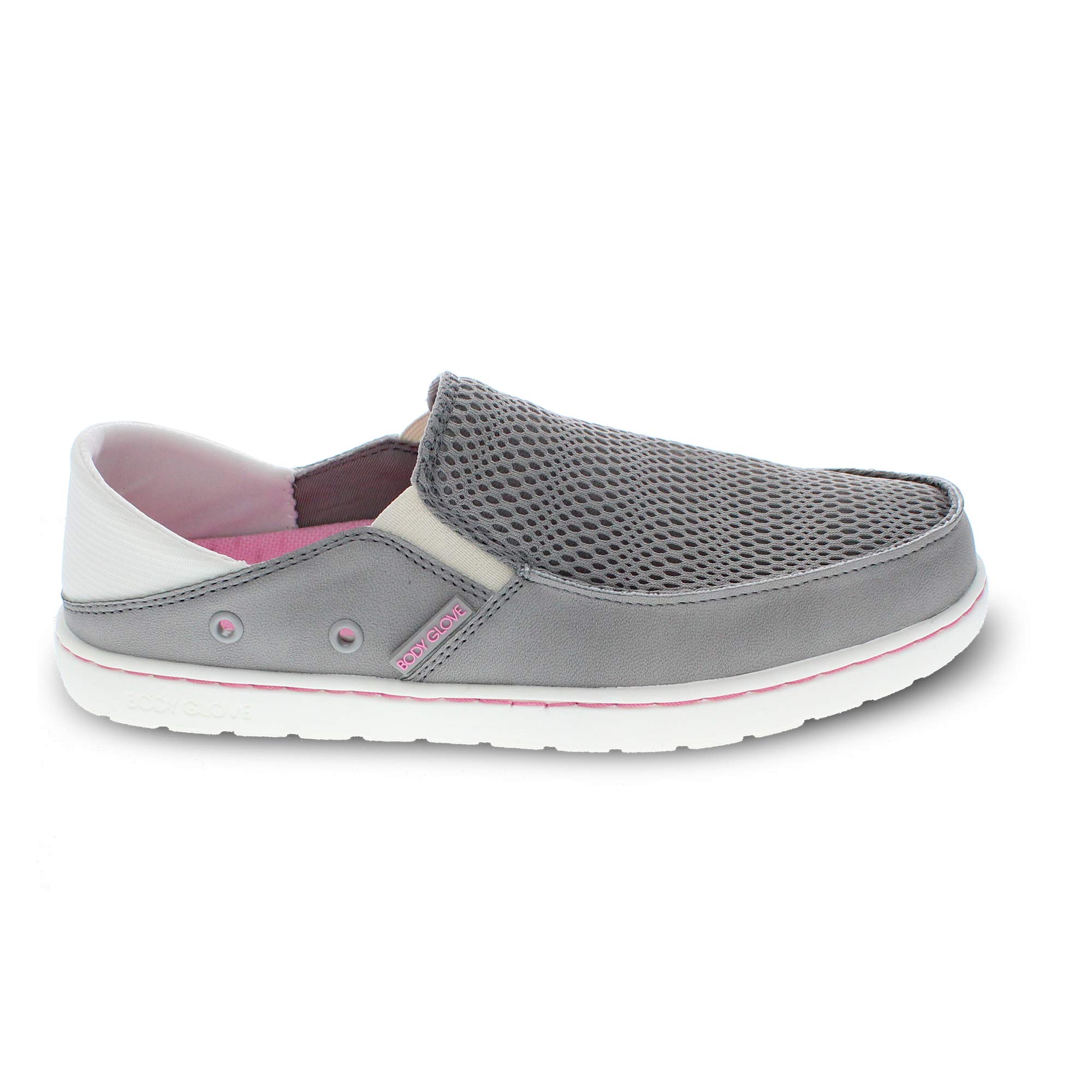 Body Glove Women's Boat Shoes - Slip-On Water Shoes for Fishing, Boating & Casual Wear | Breathable Mesh & Canvas Design | Perfect for Beach, Pool & Outdoor Activities