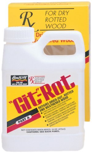 Boat Life Git-Rot Penetrating Epoxy Kit - Wood Rot Repair for Boats, Decks & Outdoor Furniture | Marine-Grade Epoxy Resin for Waterproofing & Structural Reinforcement