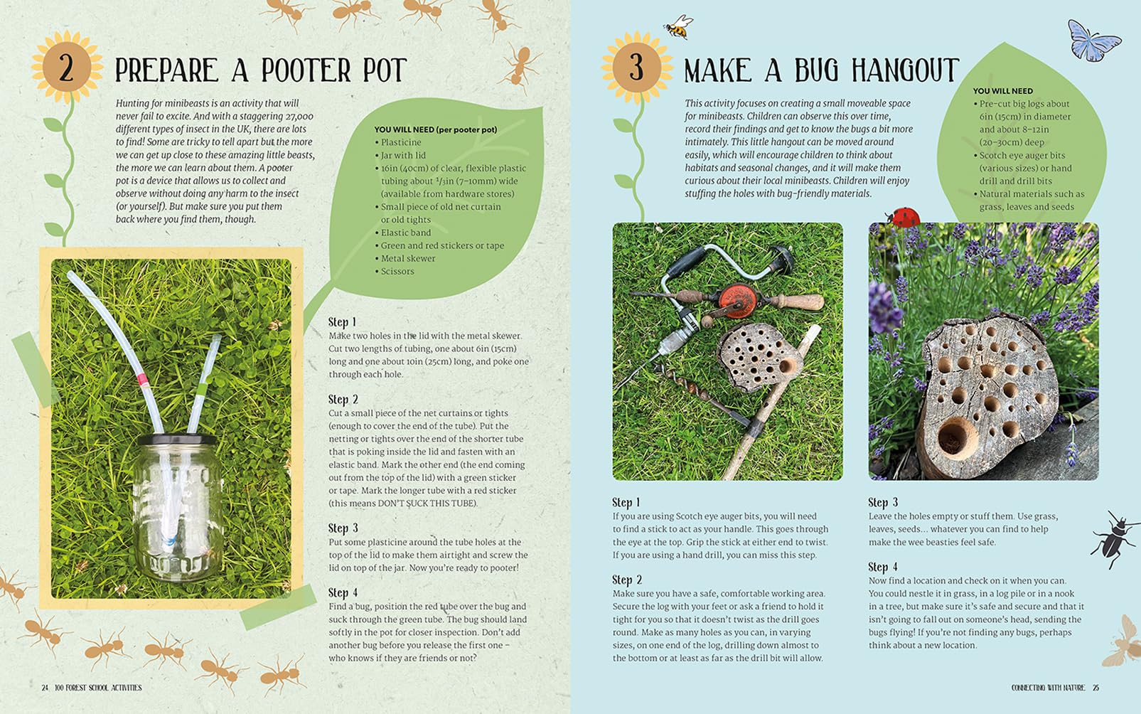 100 Fun Forest School Activities for Outdoor Learning & Play
