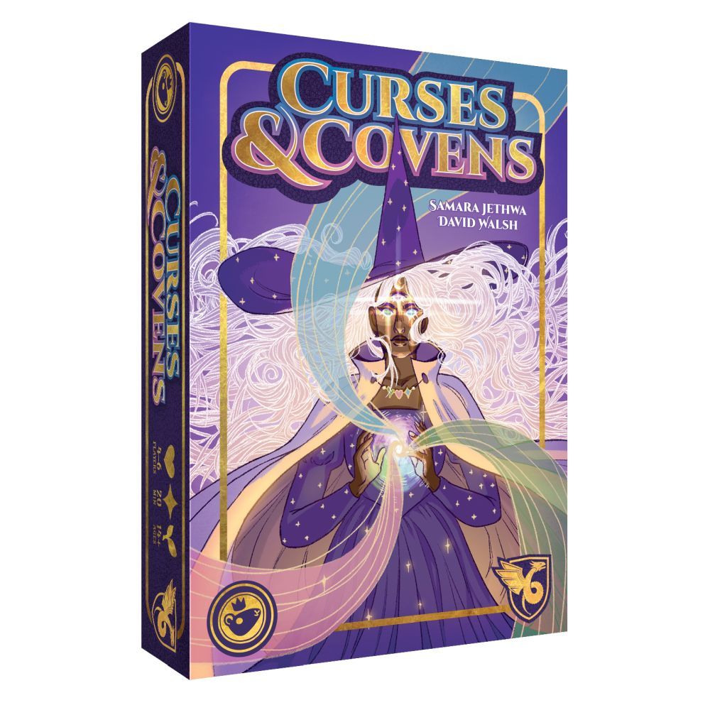 Curses & Covens - Gothic Witchcraft Decor, Dark Aesthetic Home Accessories for Halloween, Witchy Altar & Gothic Room Decor