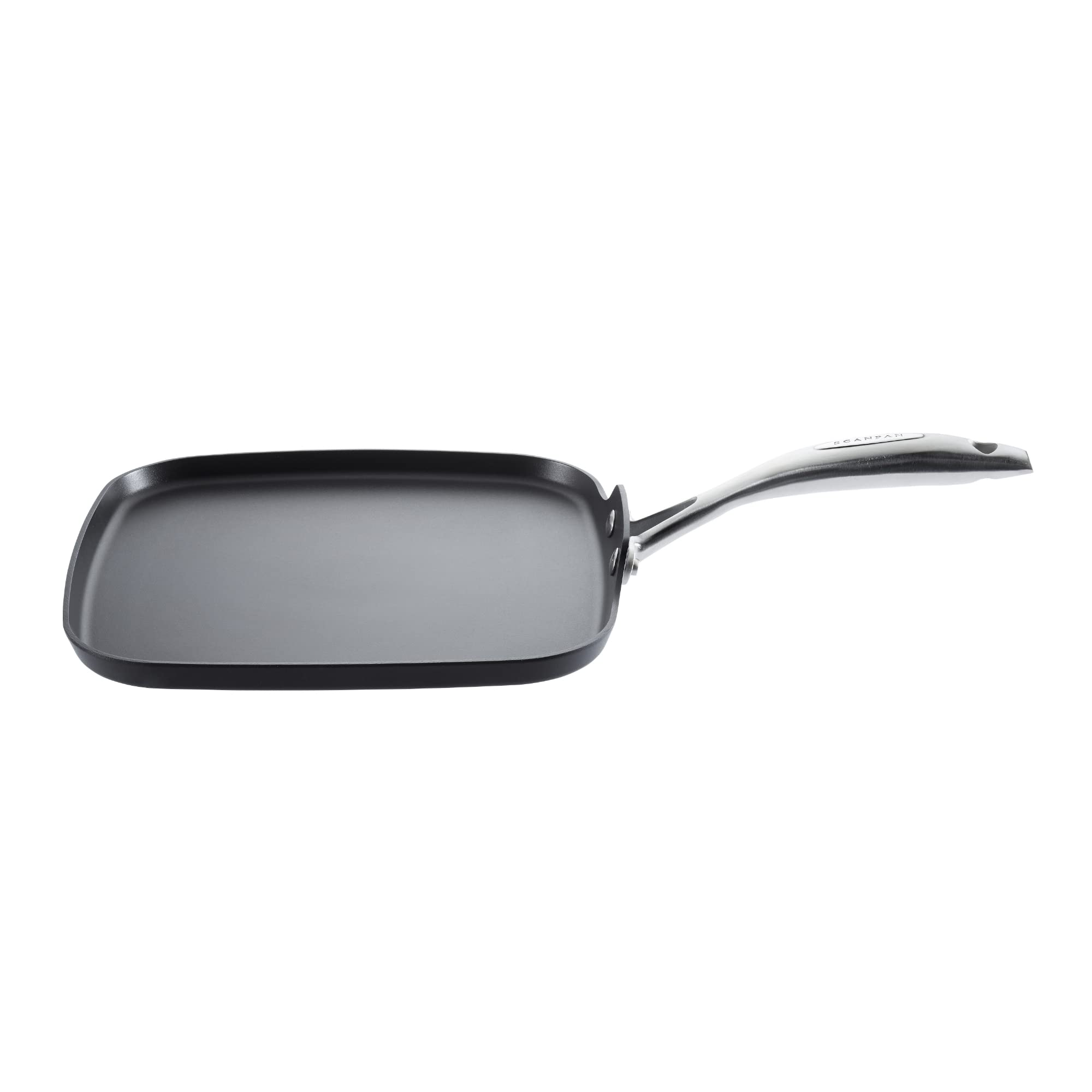 Scanpan Pro IQ 11-Inch Nonstick Griddle Pan - Premium Danish Cookware - Dishwasher, Oven & Metal Utensil Safe - Perfect for Pancakes, Steaks & Stir-Fry - Handcrafted in Denmark