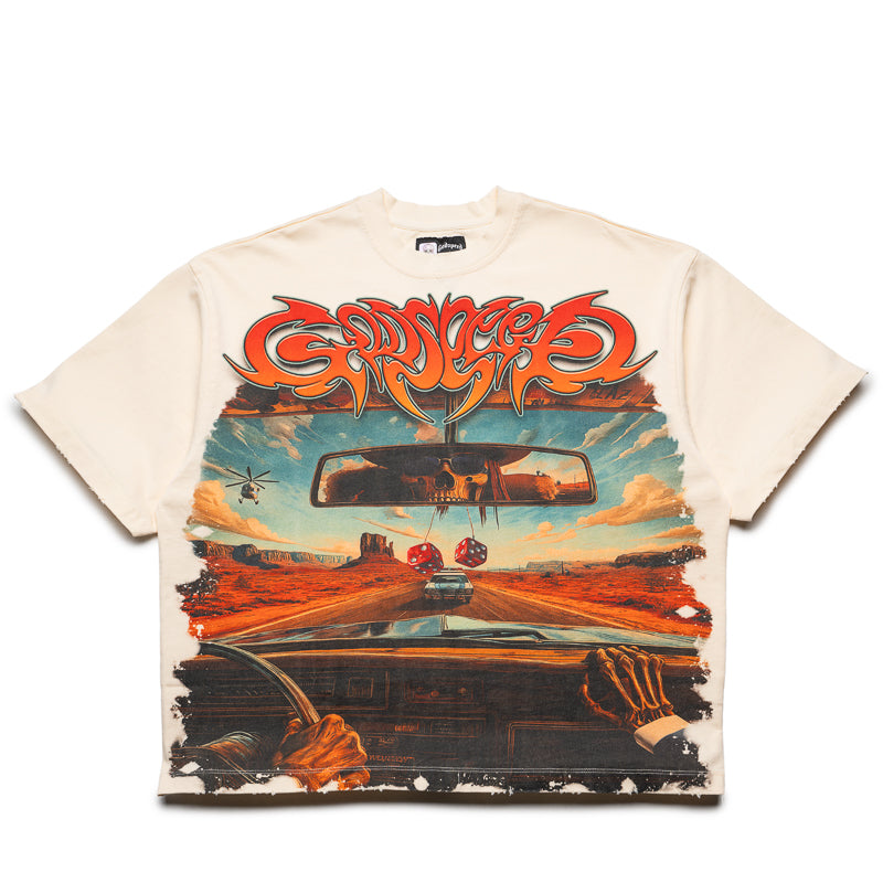 Godspeed New York On The Run Graphic Tee - Soft Cotton T-Shirt for Men & Women - Casual Streetwear Fashion - Perfect for Running, Travel & Urban Lifestyle