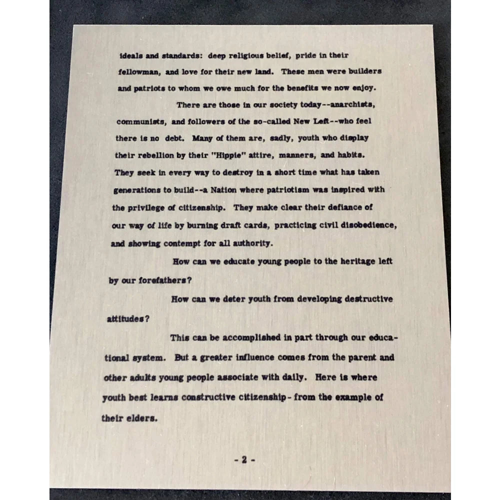 J. Edgar Hoover Signed FBI Letter - Authentic Hippies & Communists Framed Collage with JSA COA - Vintage Director Memorabilia for History Collectors & FBI Enthusiasts