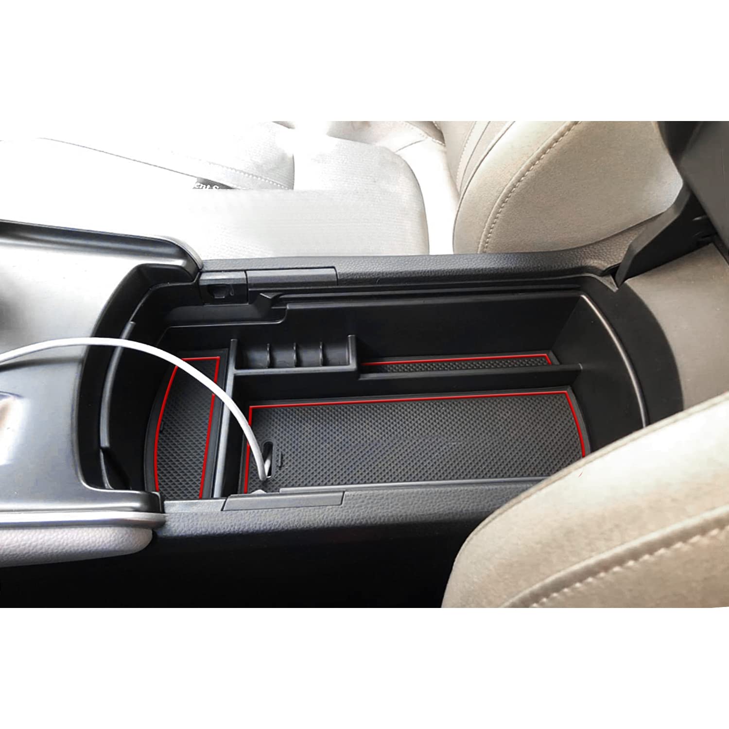 JOJOMARK Center Console Organizer Tray Compatible with Honda Accord 2018-2022 Models - Perfect Fit for Automatic Transmission - Car Accessories for Storage & Organization (Fits Sedan, Commuting, Road Trips)