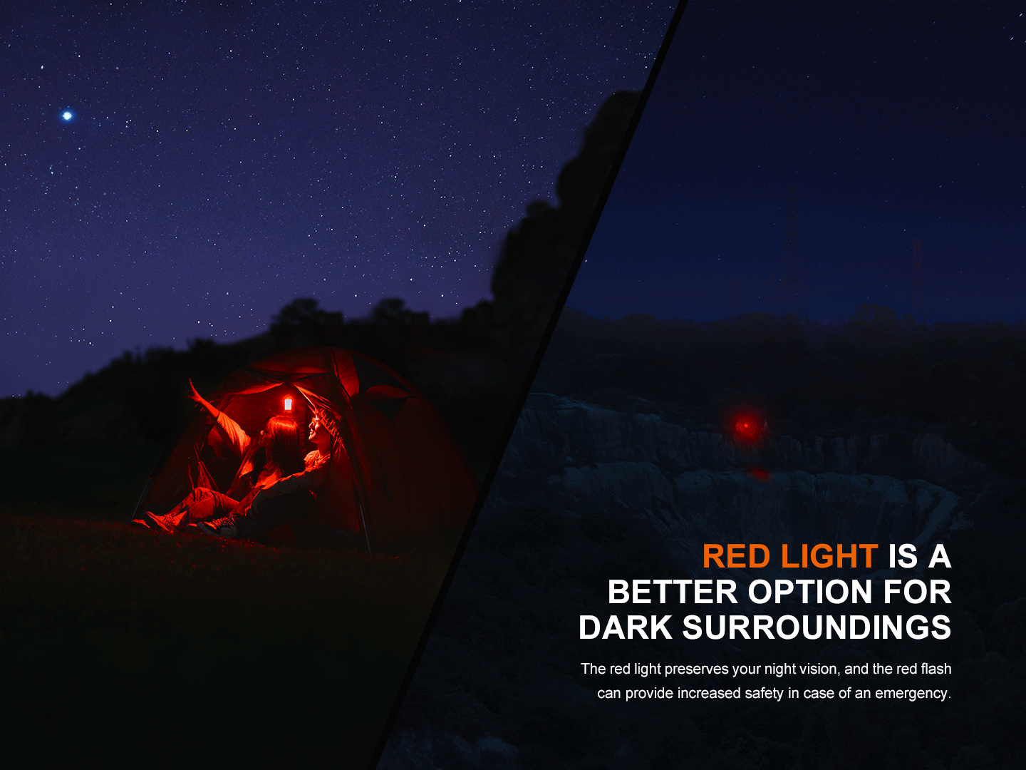Fenix CL22R Rechargeable LED Camping Lantern - 500 Lumens, Waterproof, Portable Outdoor Light for Hiking, Backpacking & Emergency Use