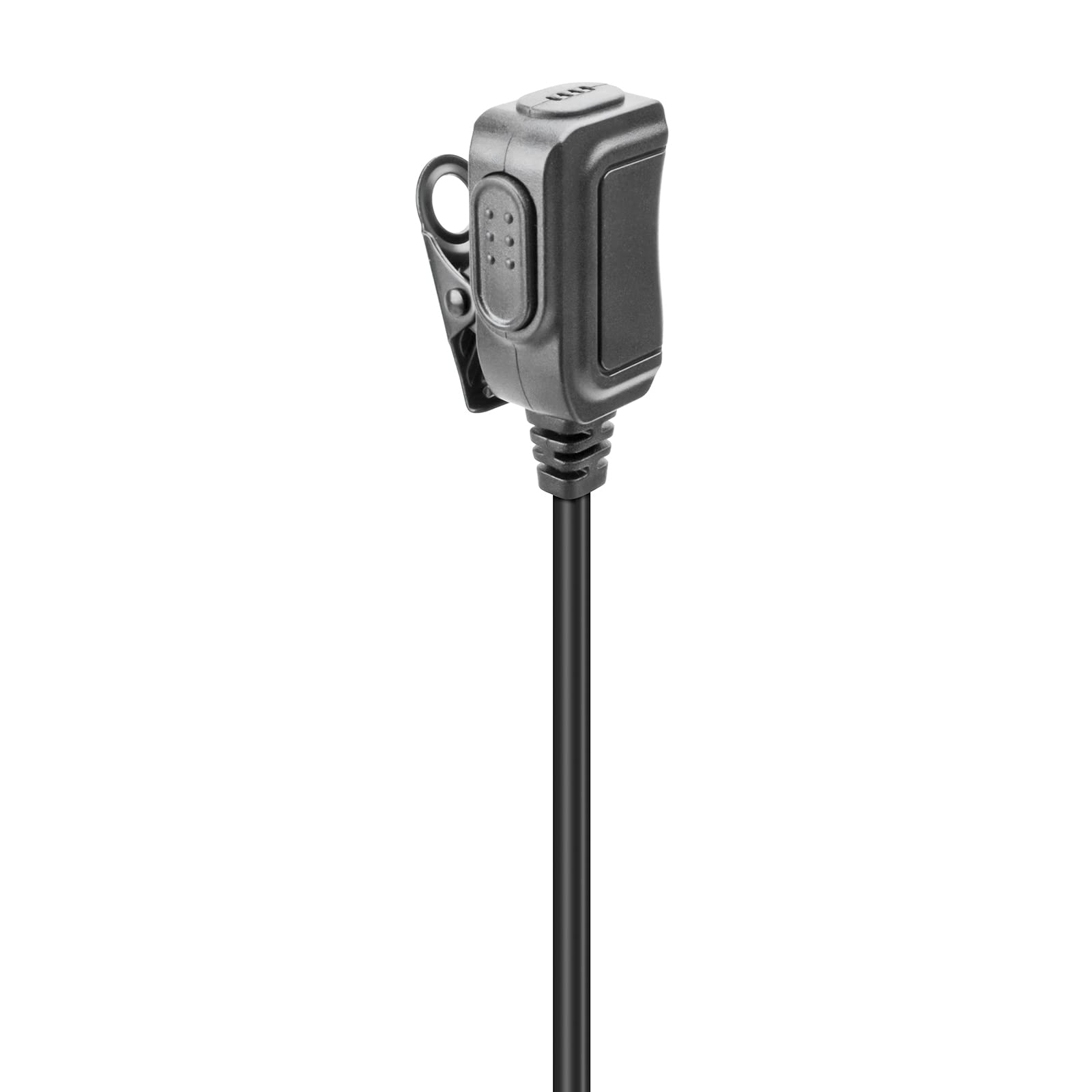 HYSHIKRA 2-Pin Walkie Talkie Earpiece Headset - Compatible with Kenwood, Baofeng UV5R, 888S, UV-82HP, BF-F8HP & Retevis Two Way Radios (2 Pack) - Ideal for Security, Construction, Event Staff & Outdoor Adventures