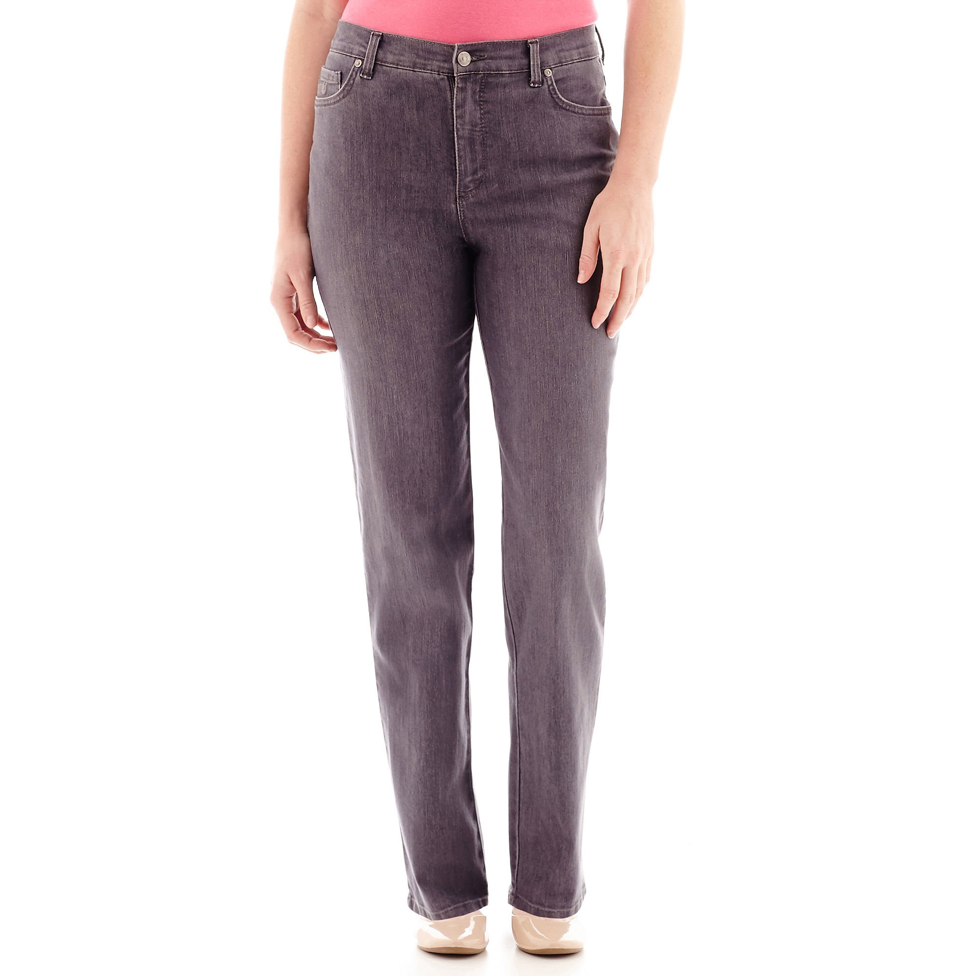 Gloria Vanderbilt Women's Classic Amanda High Rise Tapered Jeans - Glacial Wash, Size 6 | Comfortable Stretch Denim for Casual Wear & Everyday Outfits