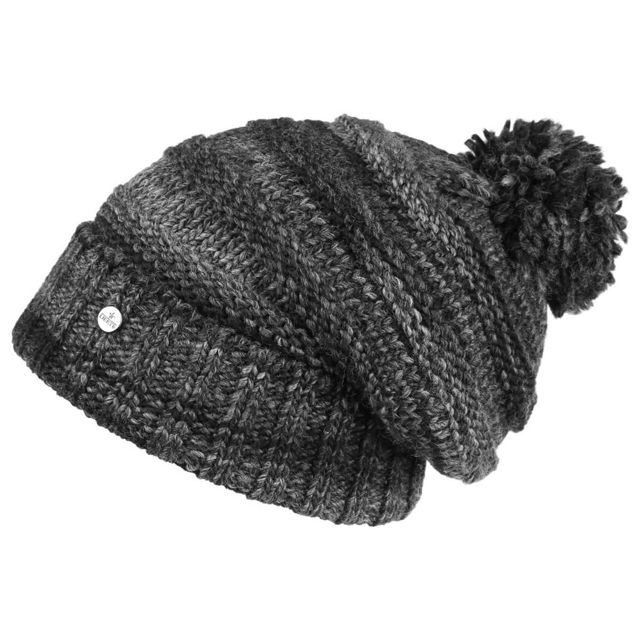 Lierys Faux Fur Pompom Beanie - Soft Winter Knit Hat for Women & Men - Cozy Cold Weather Accessory for Skiing, Snowboarding & Outdoor Activities