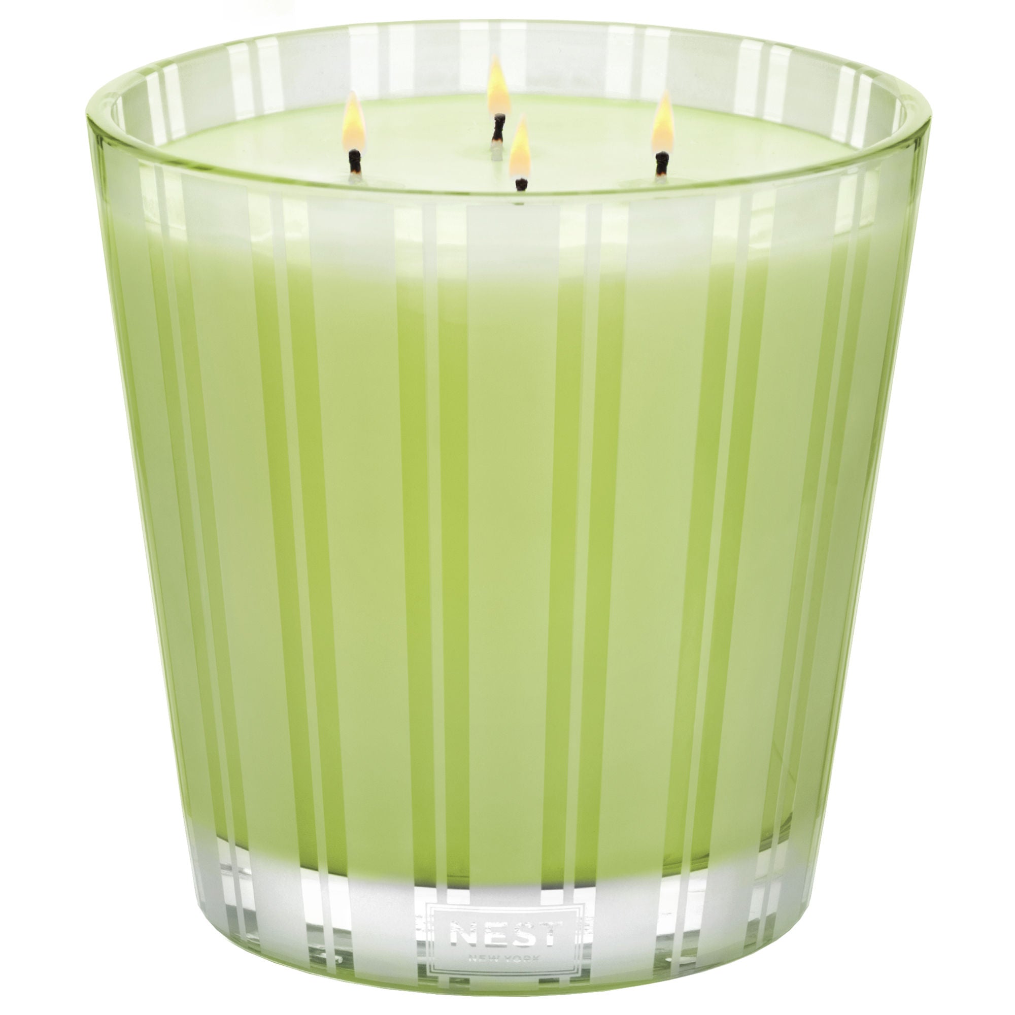 Refreshing Lime Zest & Matcha Green Tea Scented Soy Candle - Perfect for Relaxation, Yoga & Home Spa