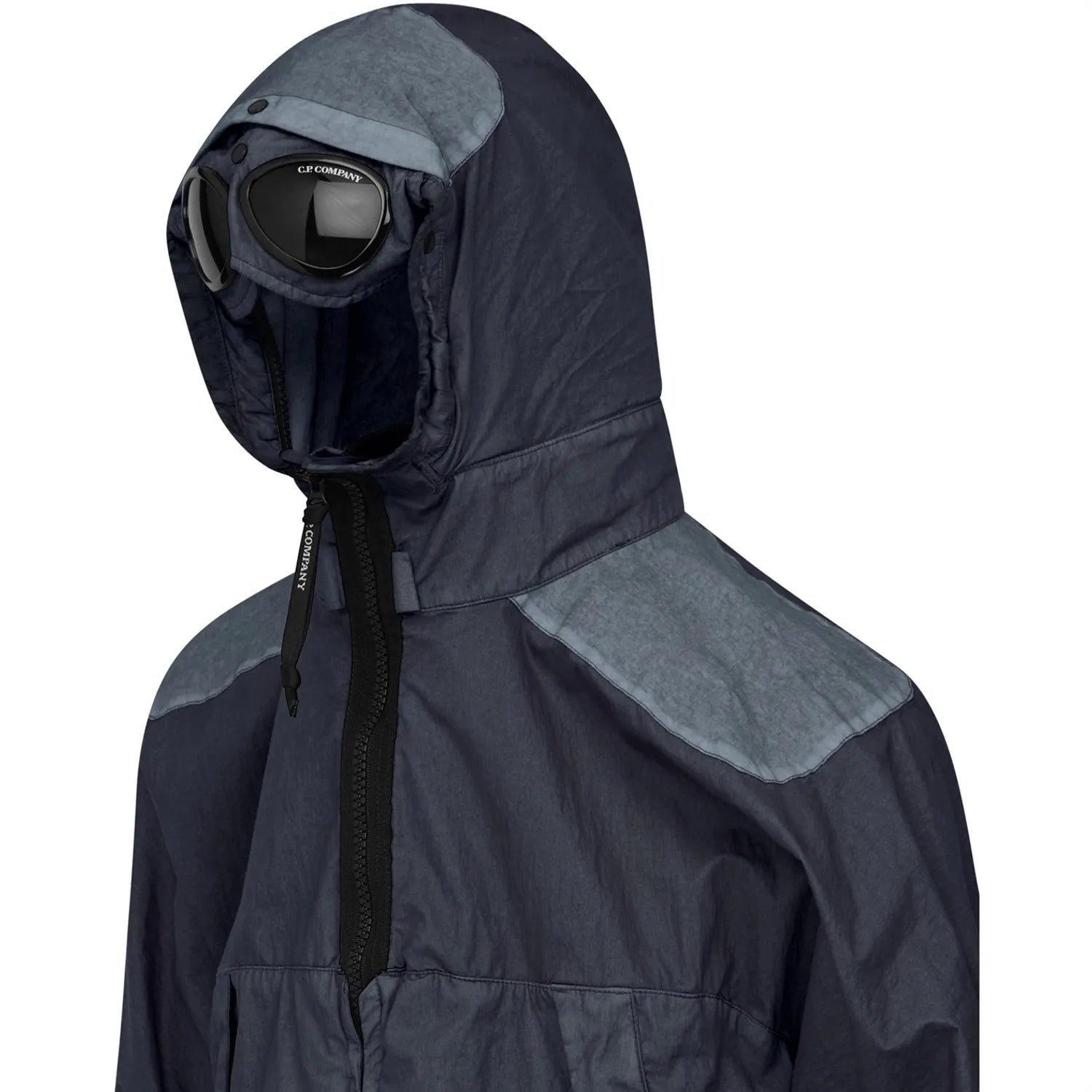 CP Company 50 Fili Gum Mixed Goggle Jacket - Waterproof Windbreaker for Outdoor Sports & Urban Fashion