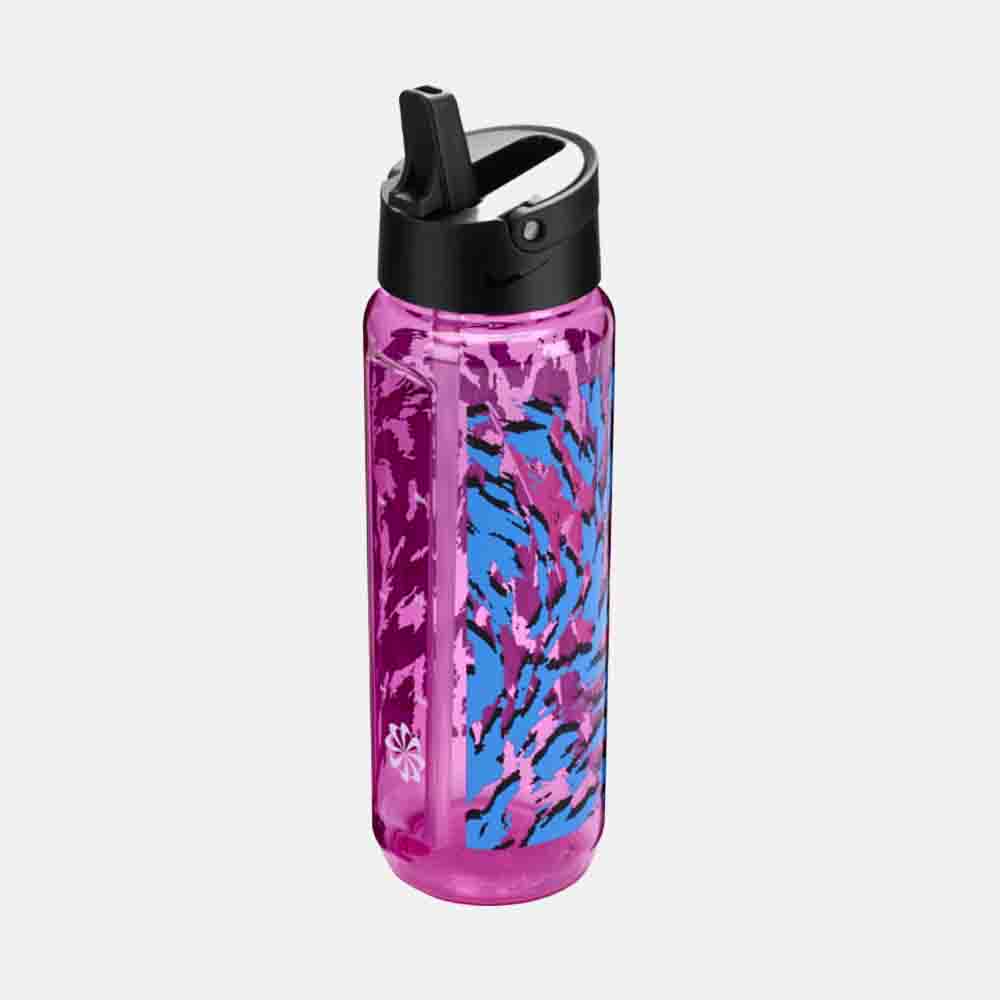Nike Renew Recharge Straw Bottle 24oz - Insulated Stainless Steel Water Bottle with Leakproof Lid for Gym, Hiking & Travel - BPA Free Sports Drinkware