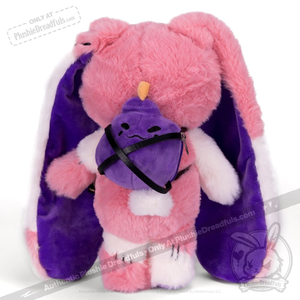 Plushie Dreadfuls Borderline Personality Disorder Rabbit - Soft Stuffed Animal Toy for Mental Health Awareness, Comfort & Therapy | Perfect Gift for BPD Support, Anxiety Relief & Emotional Healing