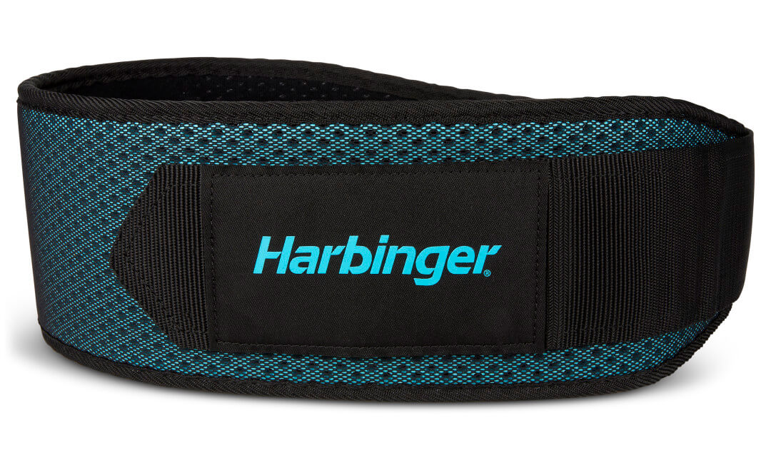 Harbinger Women's Hexcore Weightlifting Belt - Light Blue | Premium Gym Belt for CrossFit, Powerlifting & Strength Training