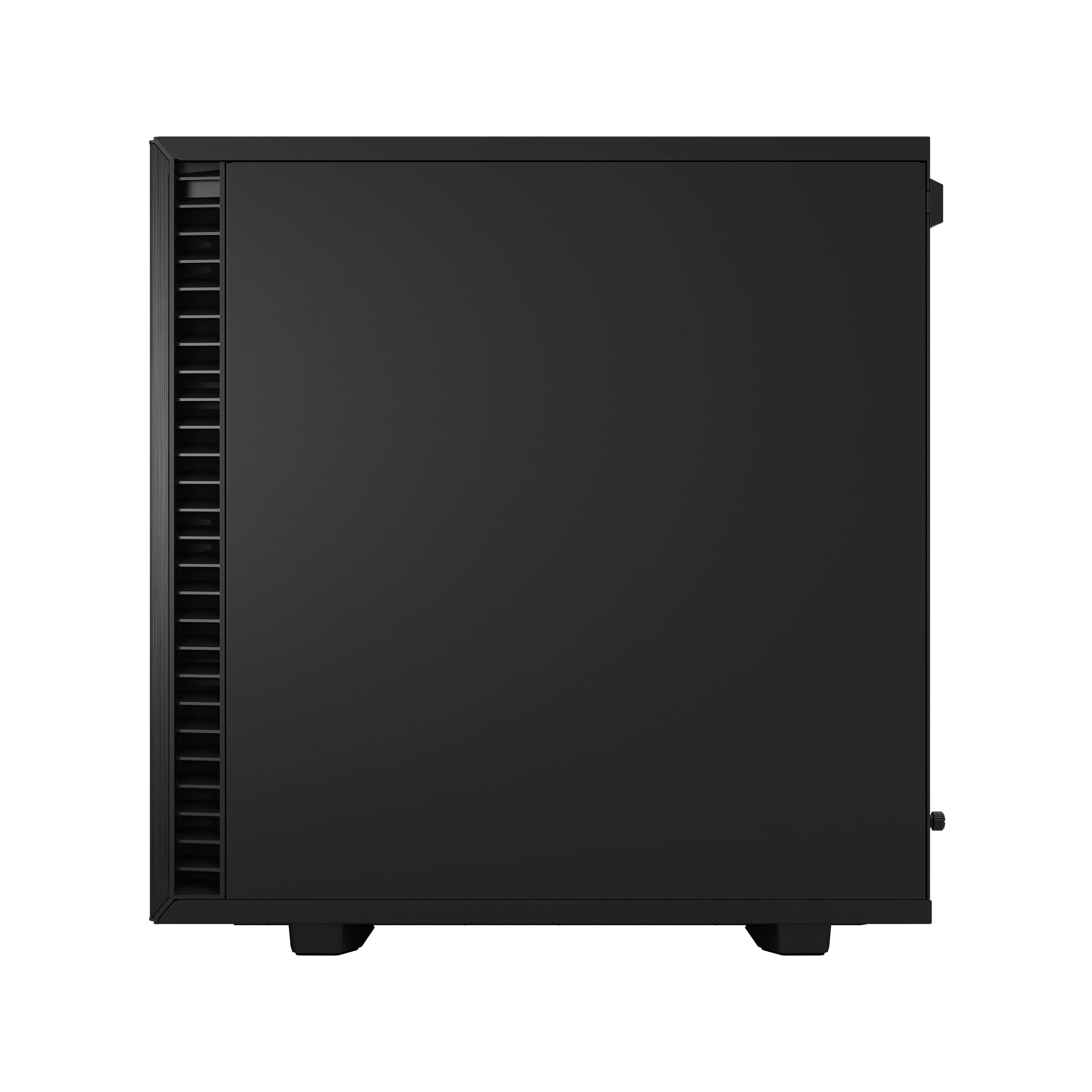 Fractal Design Define 7 Mini Black Micro ATX PC Case - Brushed Aluminum/Steel, Silent Mini Tower Computer Chassis for Home/Office/Gaming Workstation