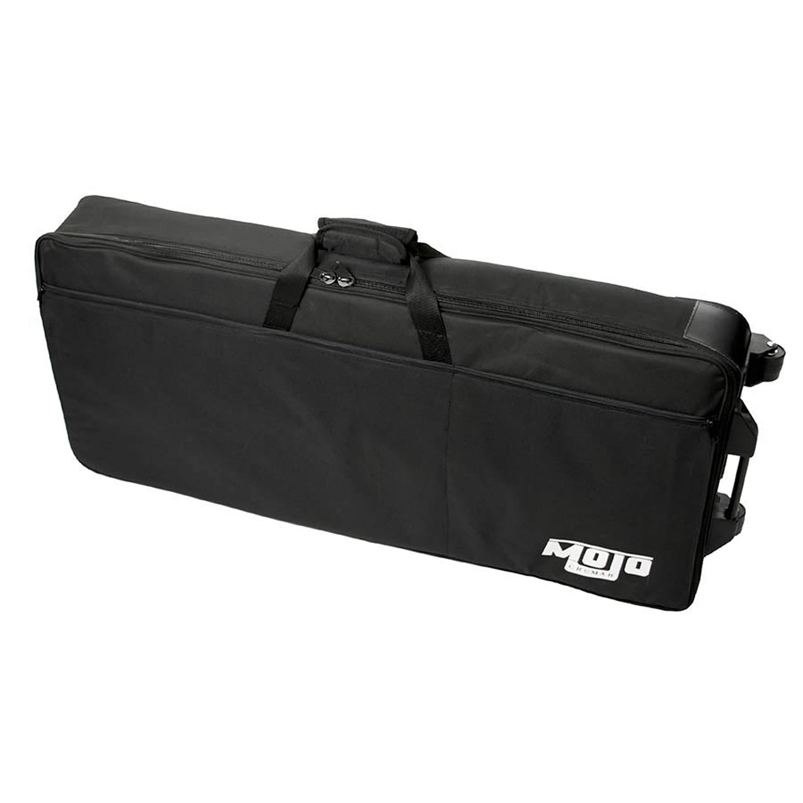 Crumar Mojo Dual Keyboard Trolley Bag - Lightweight Rolling Gig Bag for 61-Key Synthesizers | Perfect for Musicians, Performers & Traveling Artists