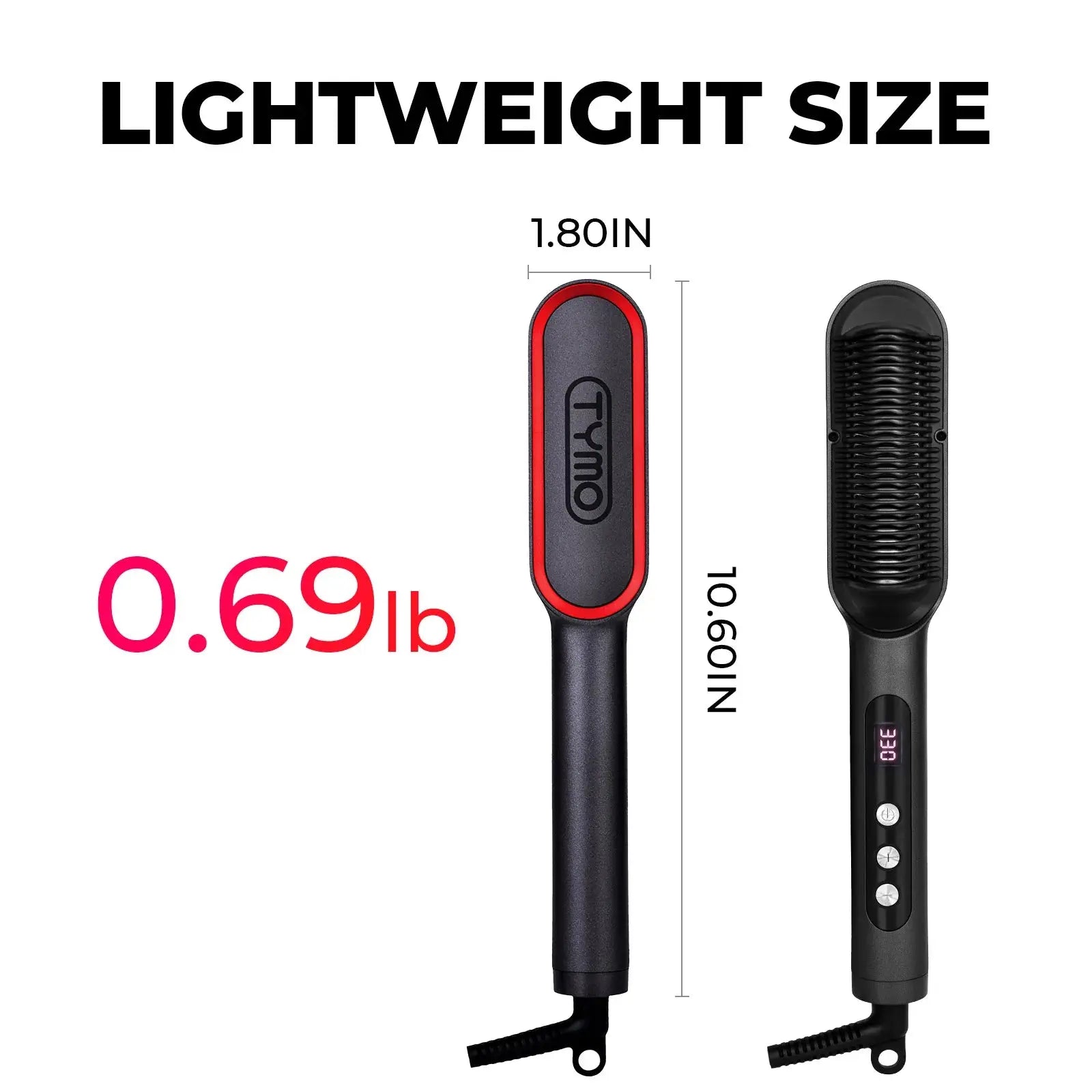 TYMO Ring Plus - 2-in-1 Hair Curling & Styling Iron with Adjustable Temperature, Perfect for Home Salon & Travel Styling