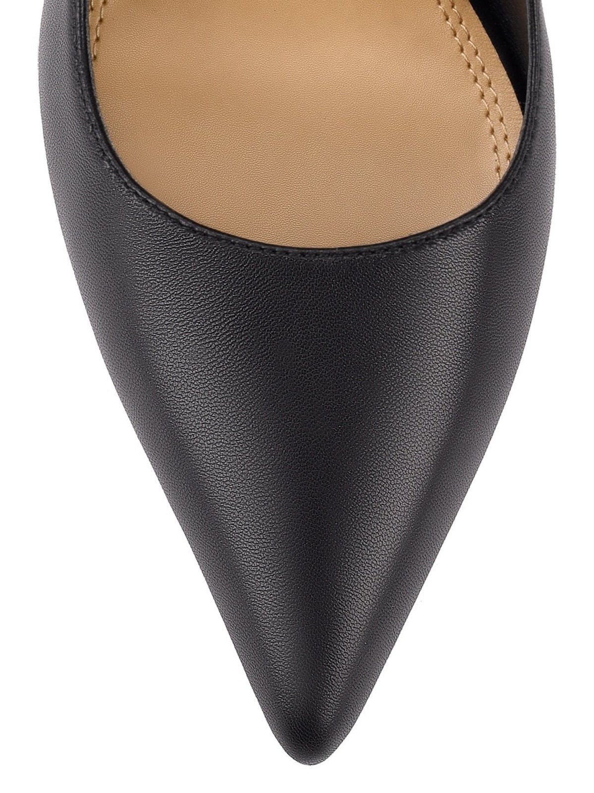 Elegant Black Leather Stiletto Pumps for Women - High Heel Dress Shoes for Party, Wedding & Evening Events