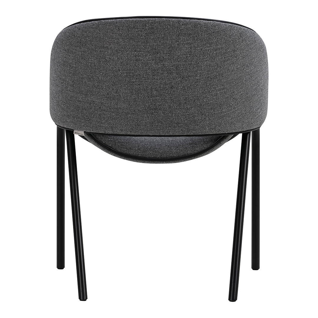 Folium Dining Chair - Modern Wooden Dining Room Chair with Cushion - Perfect for Kitchen, Dining Room, and Home Office