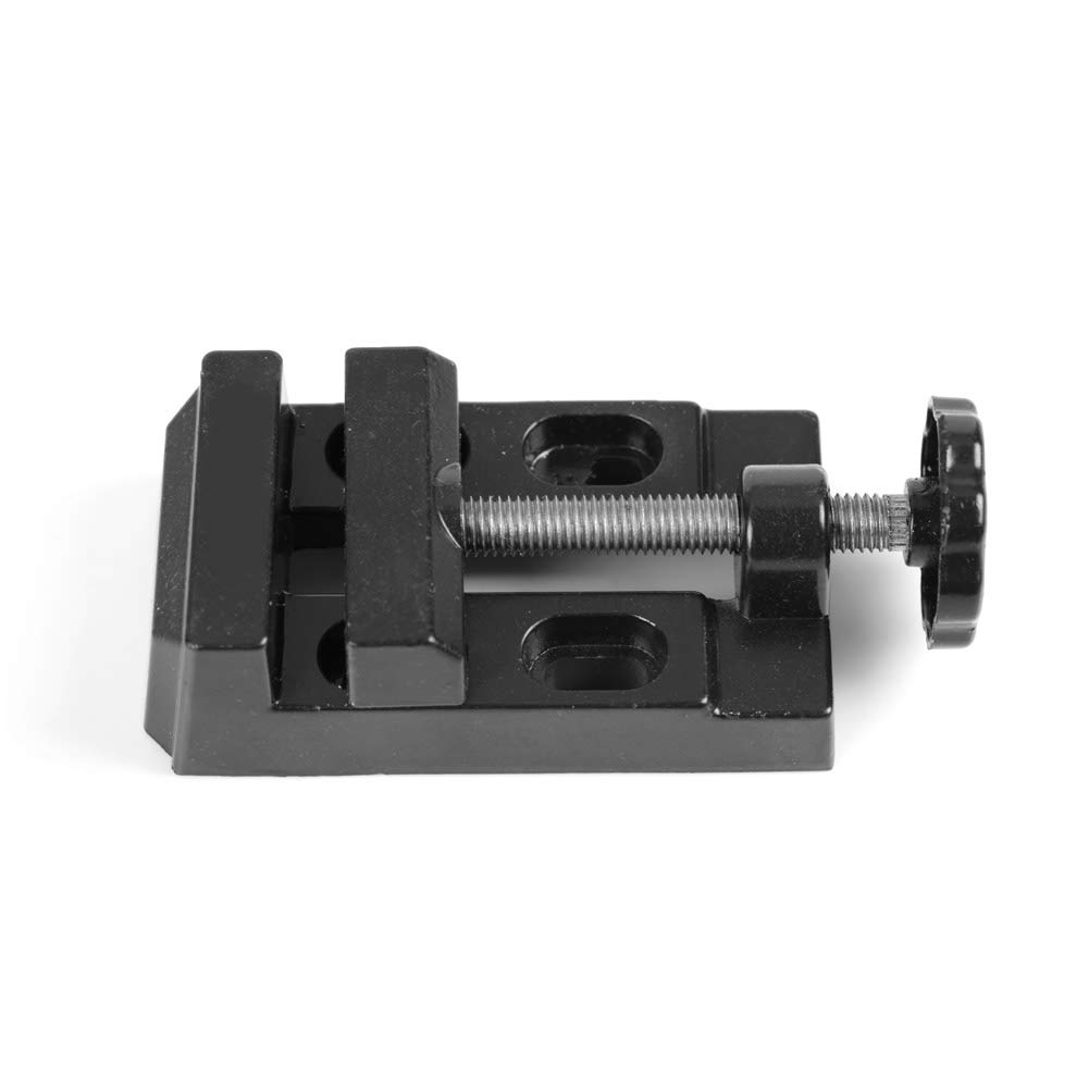 Bench Clamp & Drill Press Vice - Heavy Duty Aluminum Alloy Mini Vise for Woodworking, Metalworking & DIY Model Repair | Perfect for Workshop, Garage & Home Fixing Projects