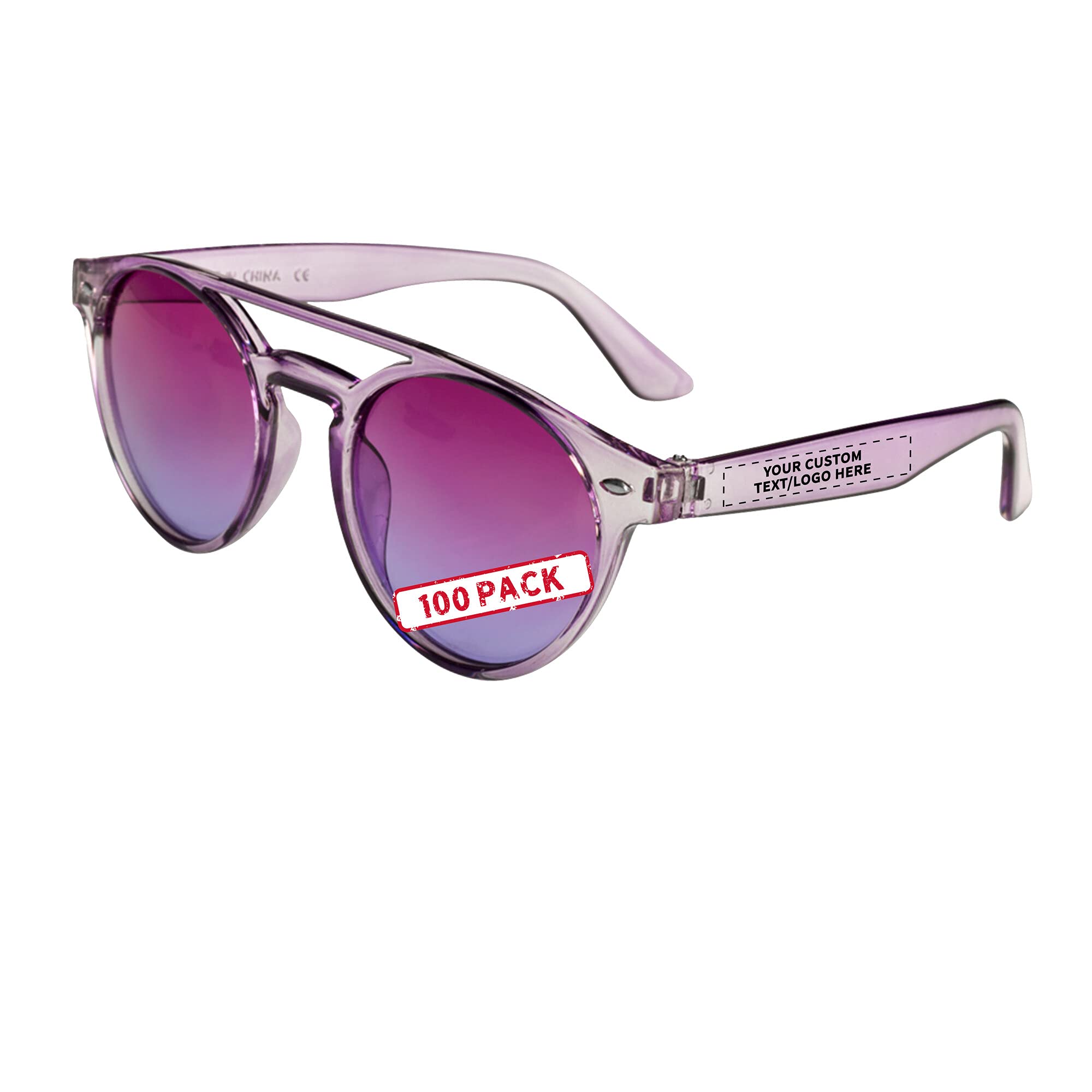 Cosmic Stellar Round Sunglasses for Women & Men - UV Protection, Fashionable & Lightweight - Perfect for Beach, Driving & Outdoor Activities