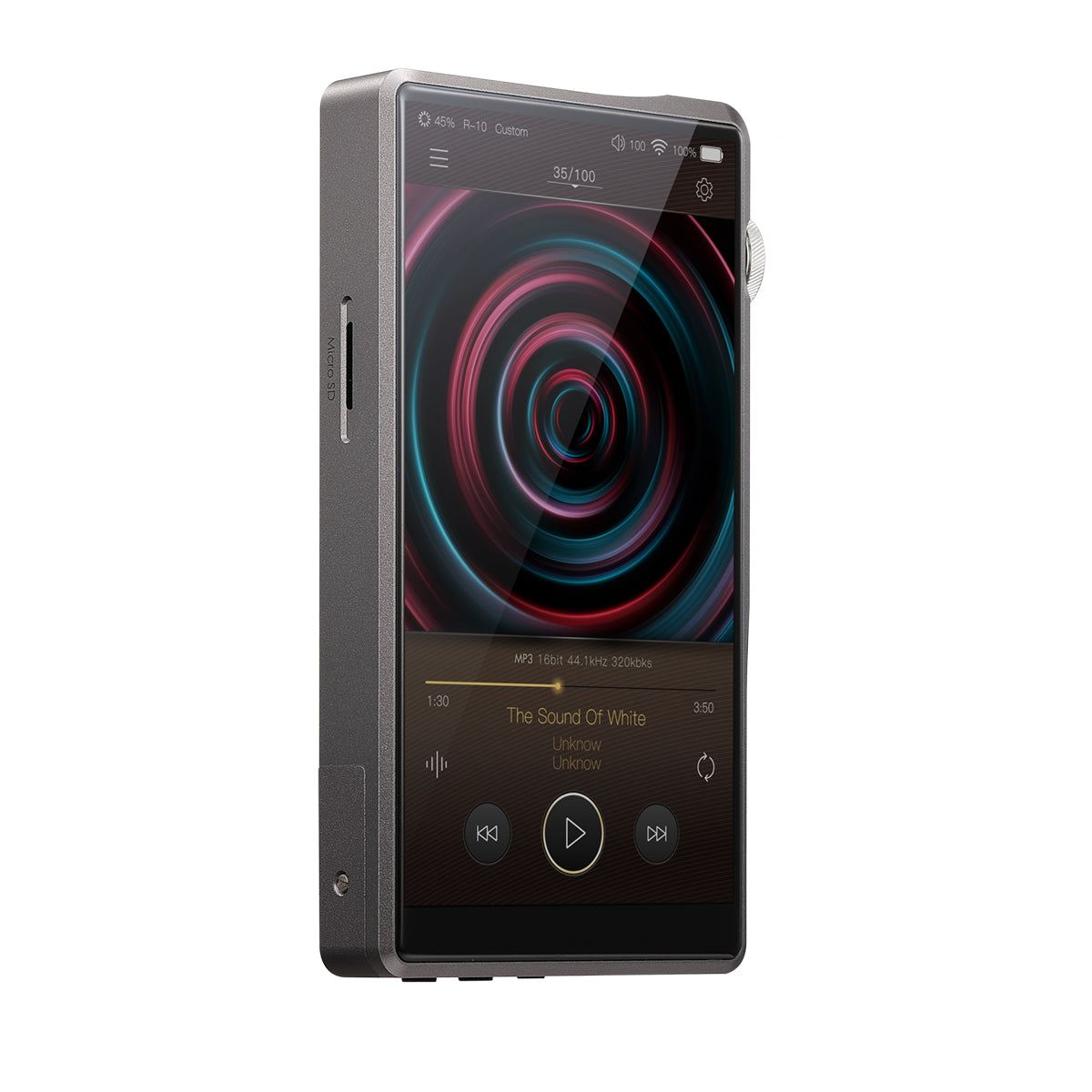 iBasso DX220 High-Resolution Digital Audio Player - Portable HiFi DAP with Dual DAC, Android OS | Perfect for Audiophiles, Music Studio & Travel Use