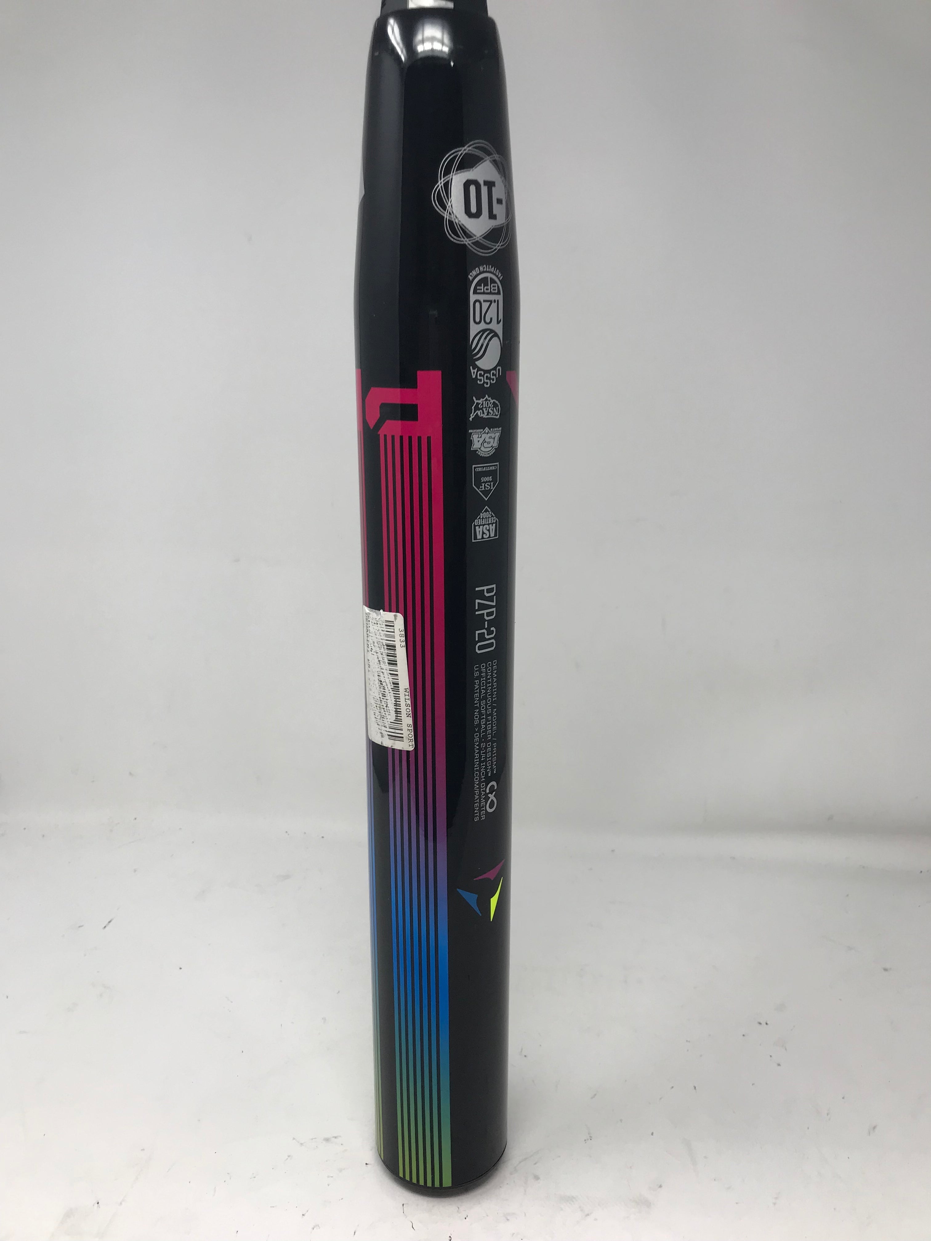 DeMarini 2020 Prism Fastpitch Softball Bat -10 | USSSA Certified | Lightweight Composite Design for Power Hitting | Perfect for Fastpitch Softball Tournaments & Training